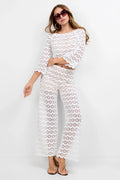 Helen Crochet Lace Top