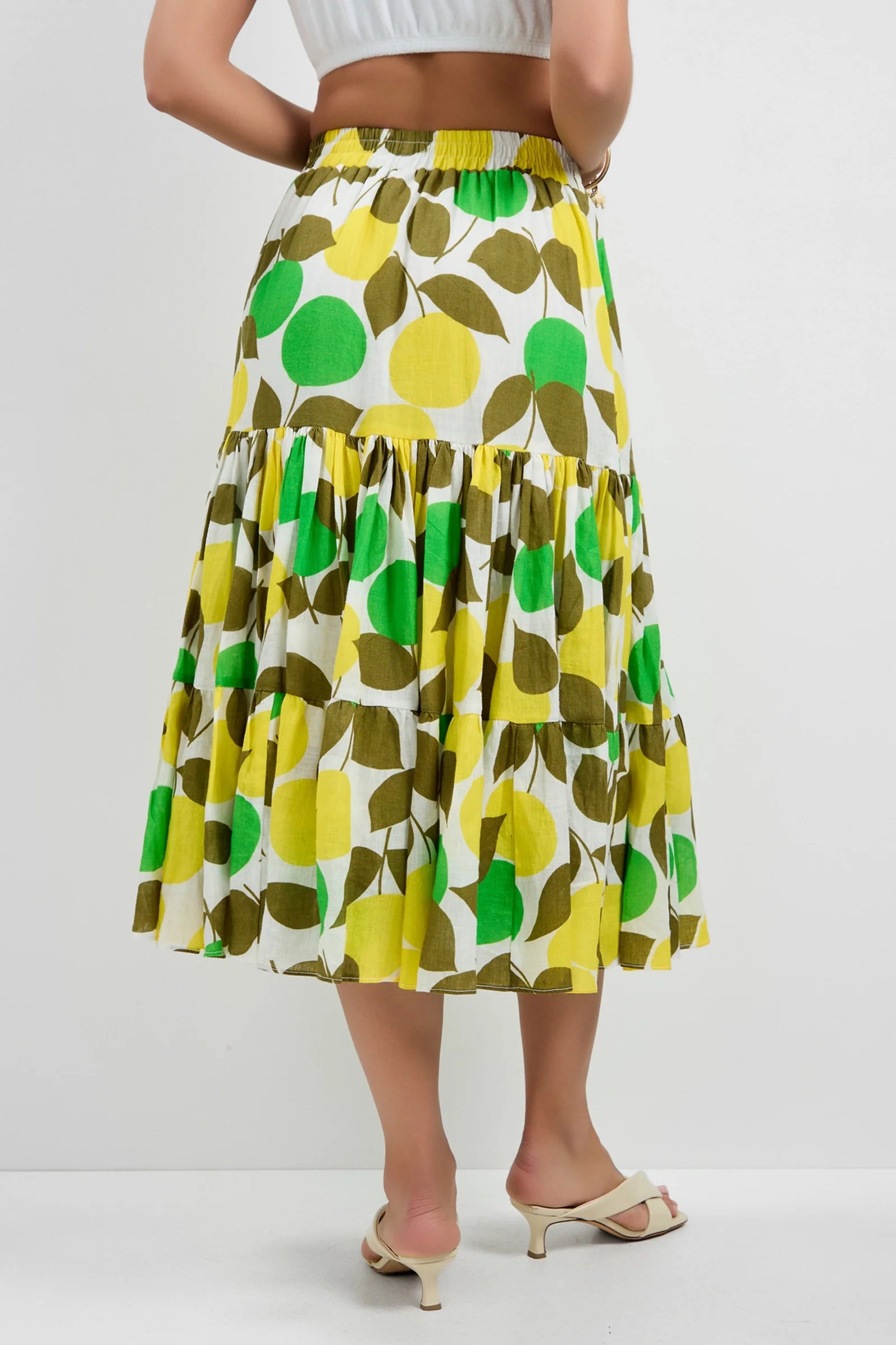 Marsay Drop Waist Midi Skirt