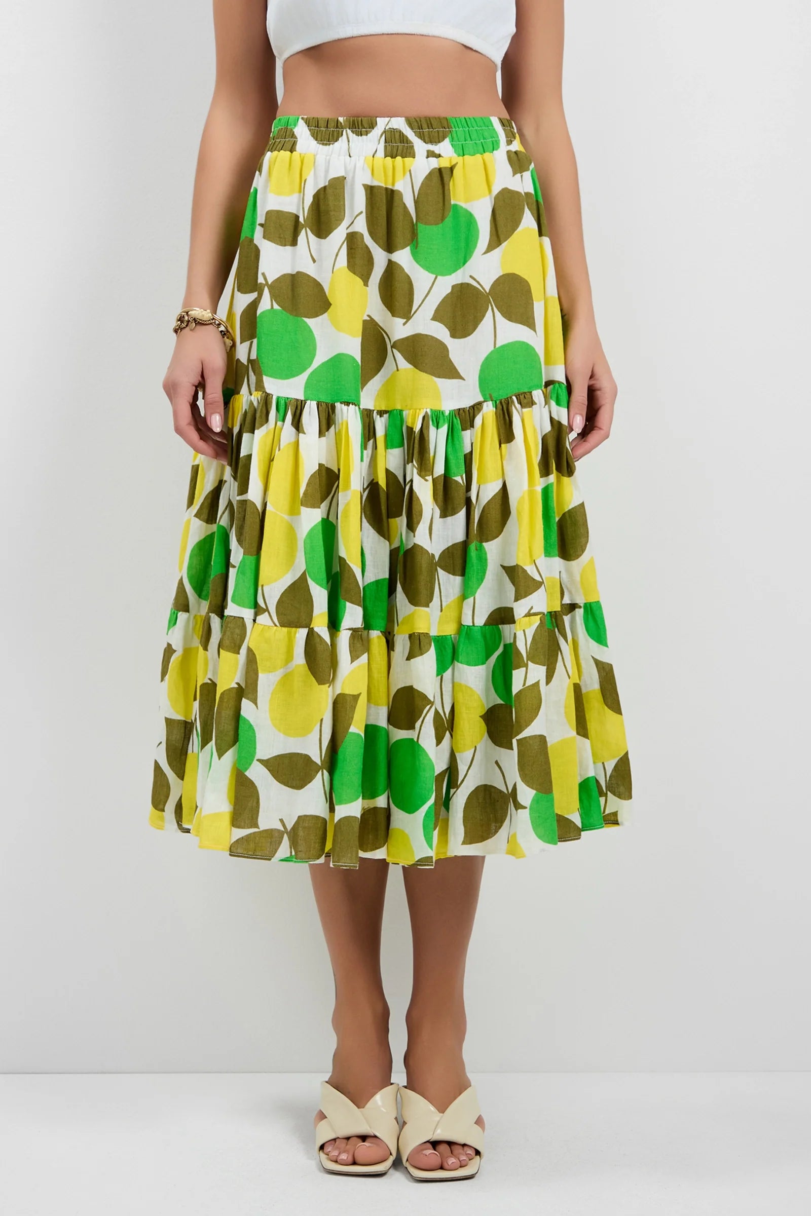 Marsay Drop Waist Midi Skirt