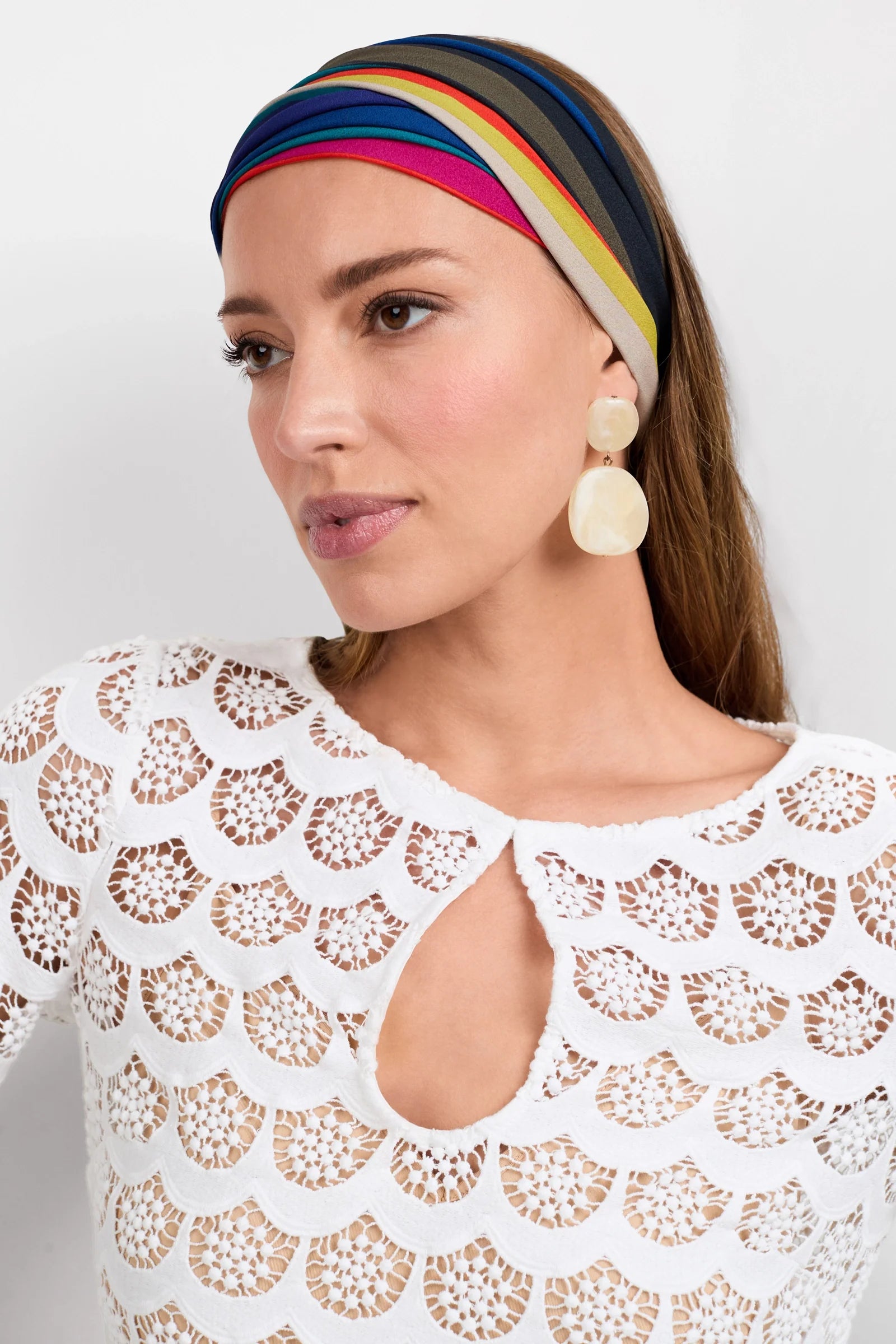 Singles Crochet Lace Mini Dress
