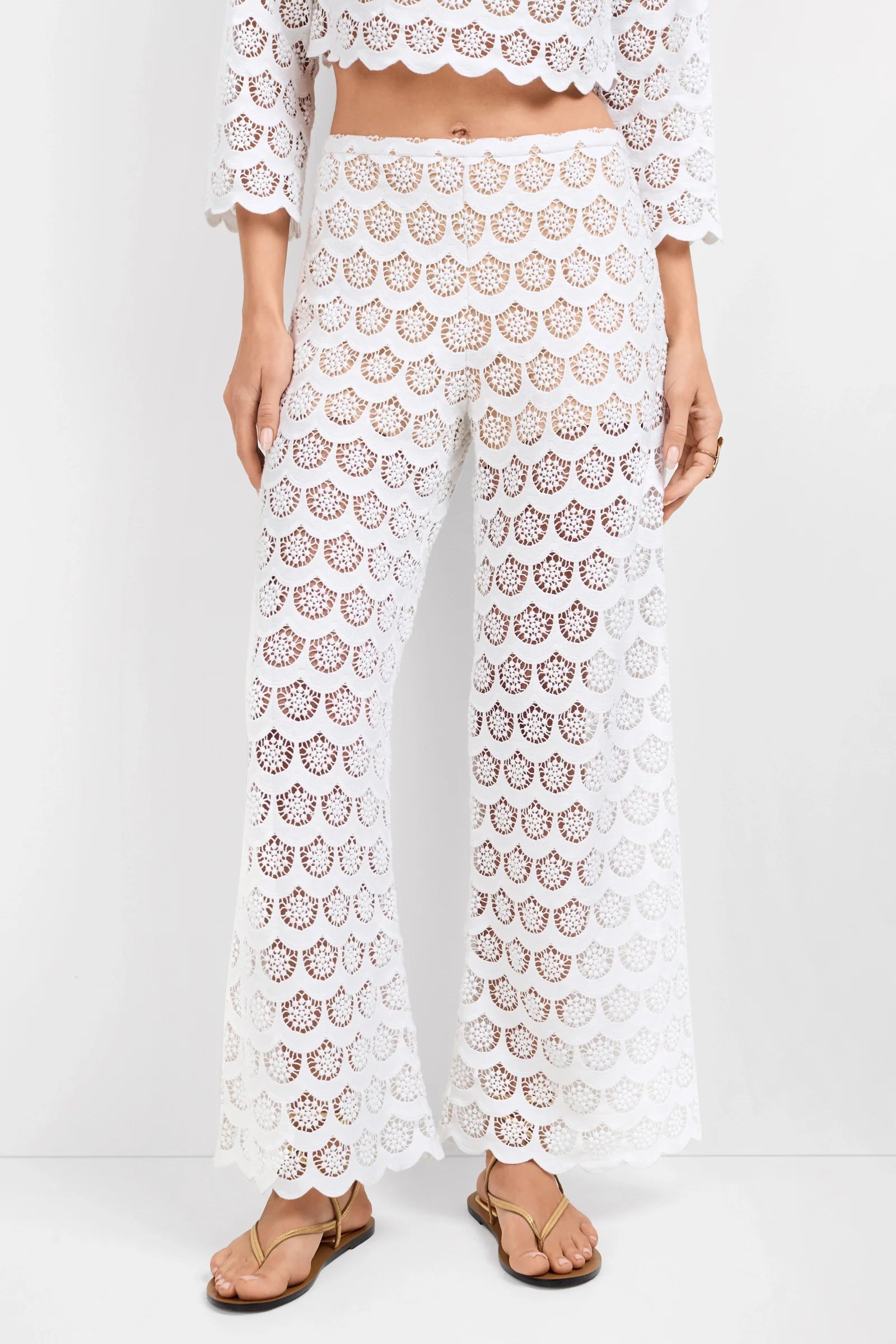 Dzo Dzo Crochet Lace Pant