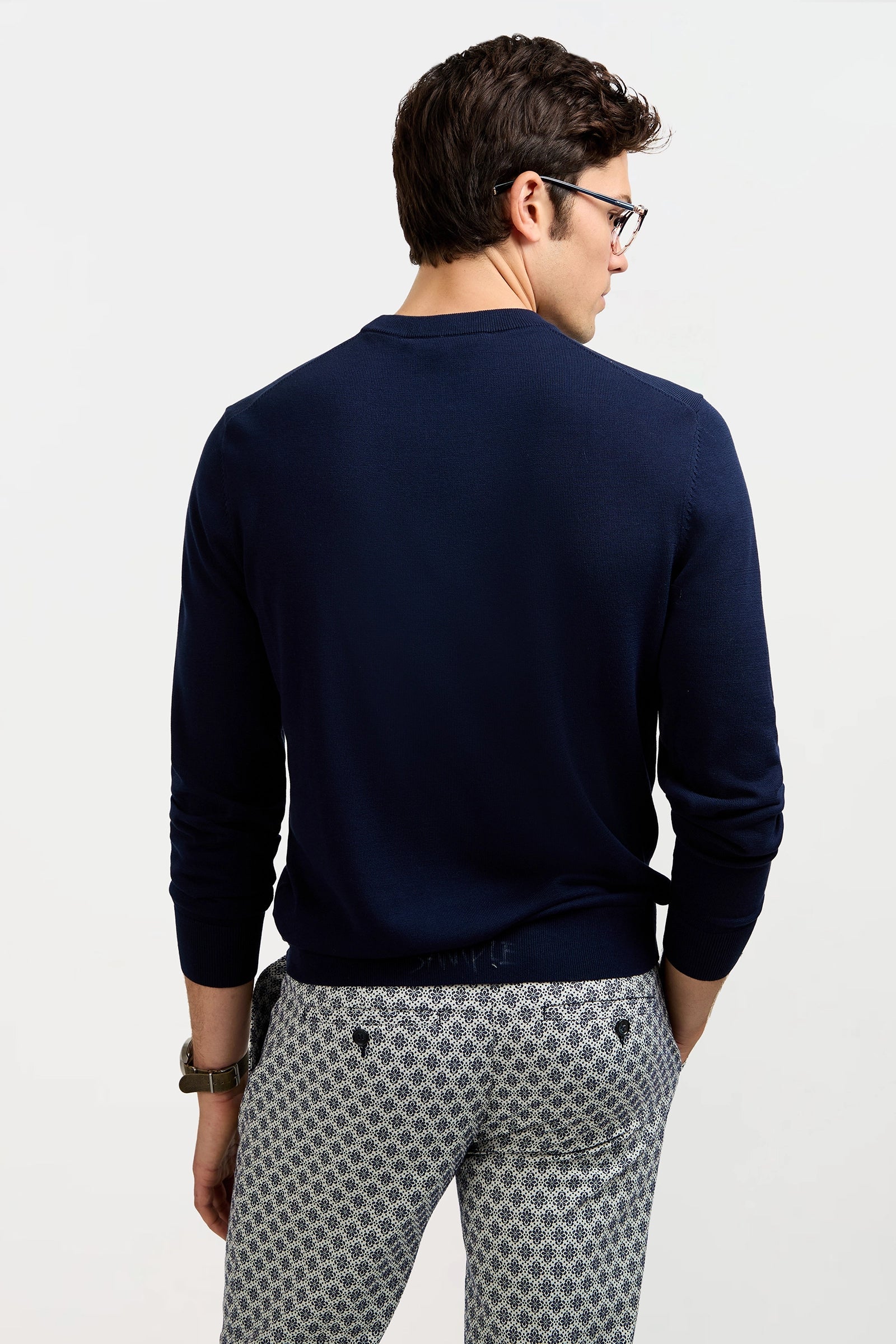 Meyer Long-Sleeve Crewneck Sweater
