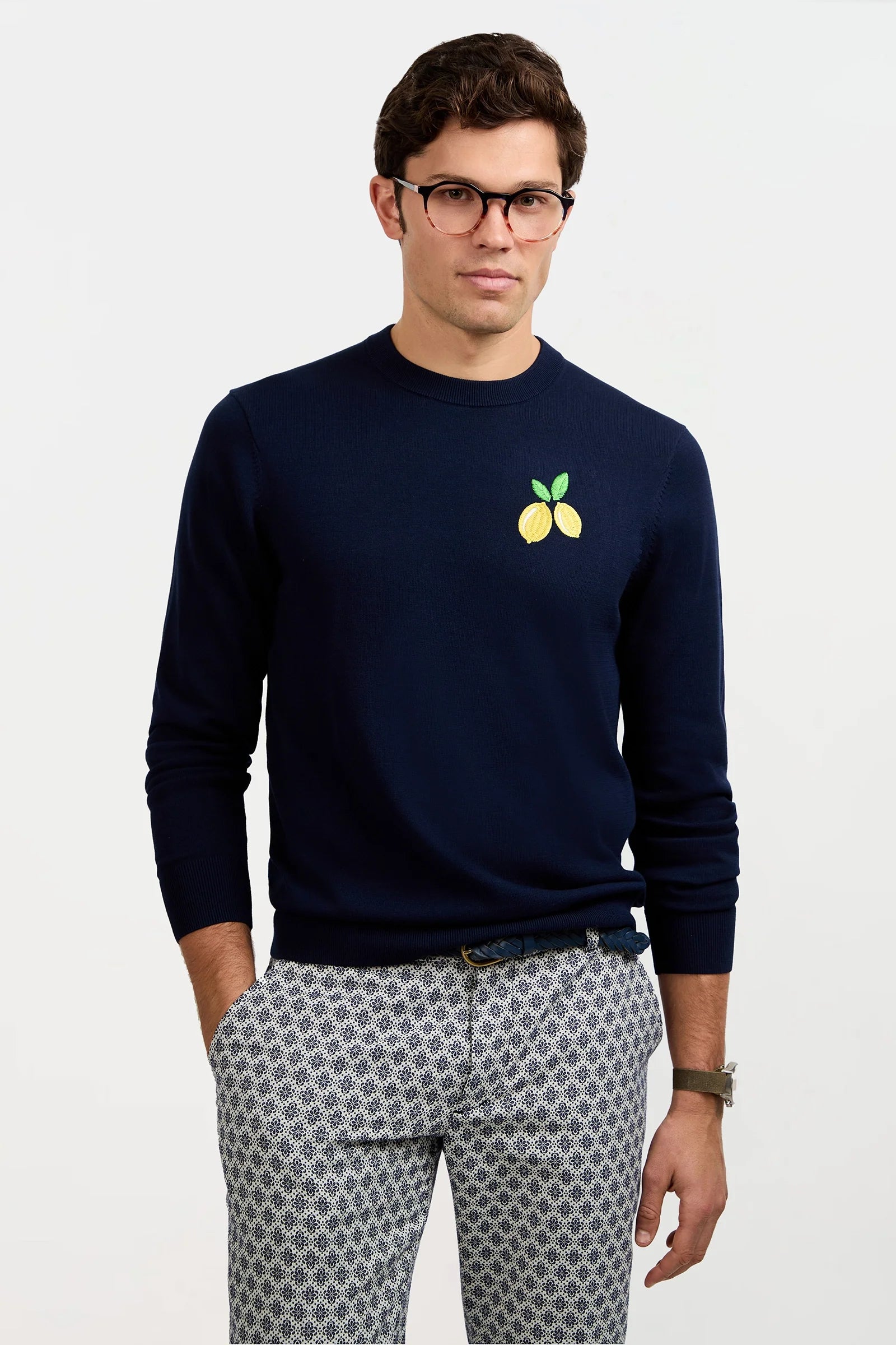 Meyer Long-Sleeve Crewneck Sweater