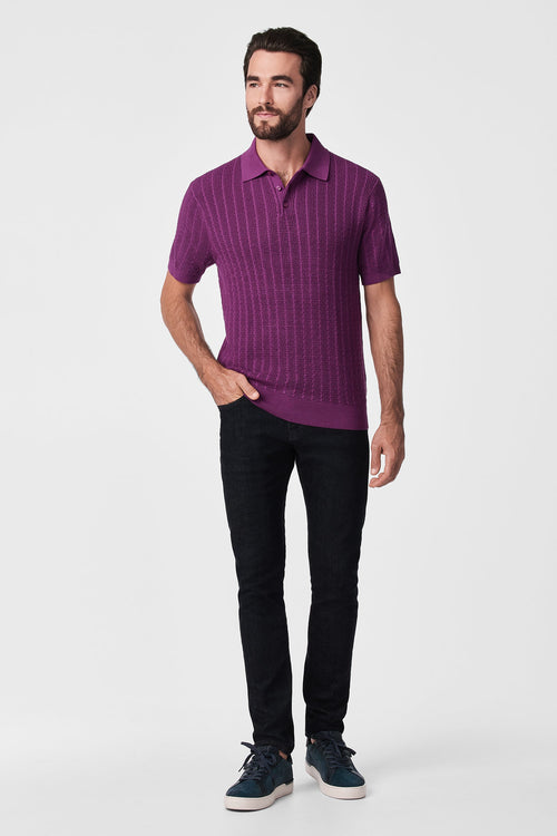 Asher Short-Sleeve Polo