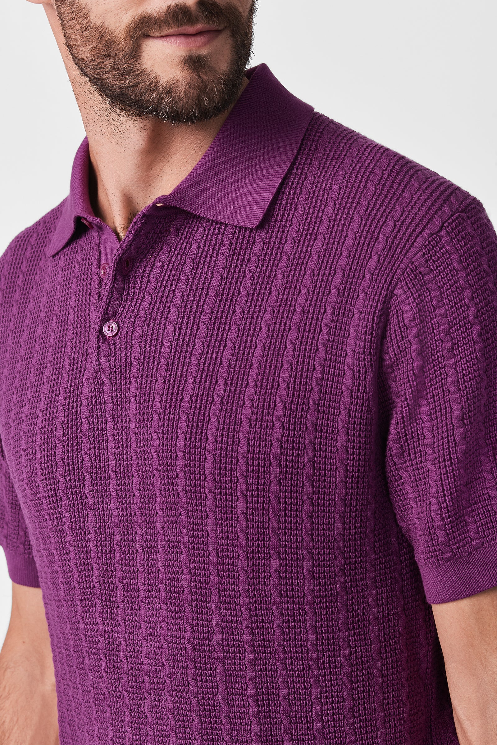 Asher Short-Sleeve Polo