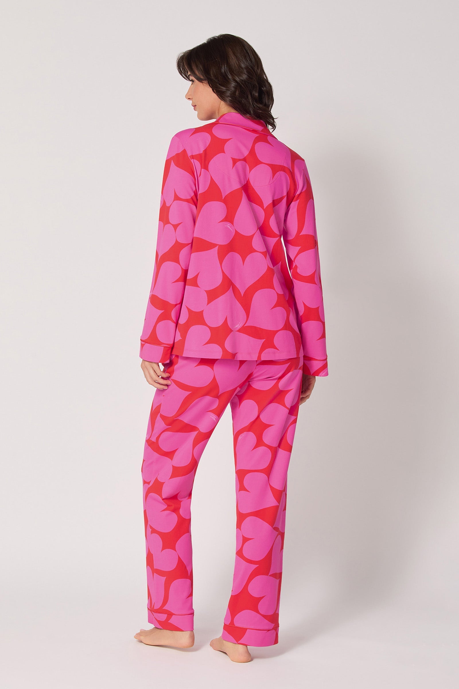 Classic PJ Set - Hearts