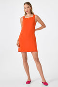 Yokuna Jewel Neck Mini Dress