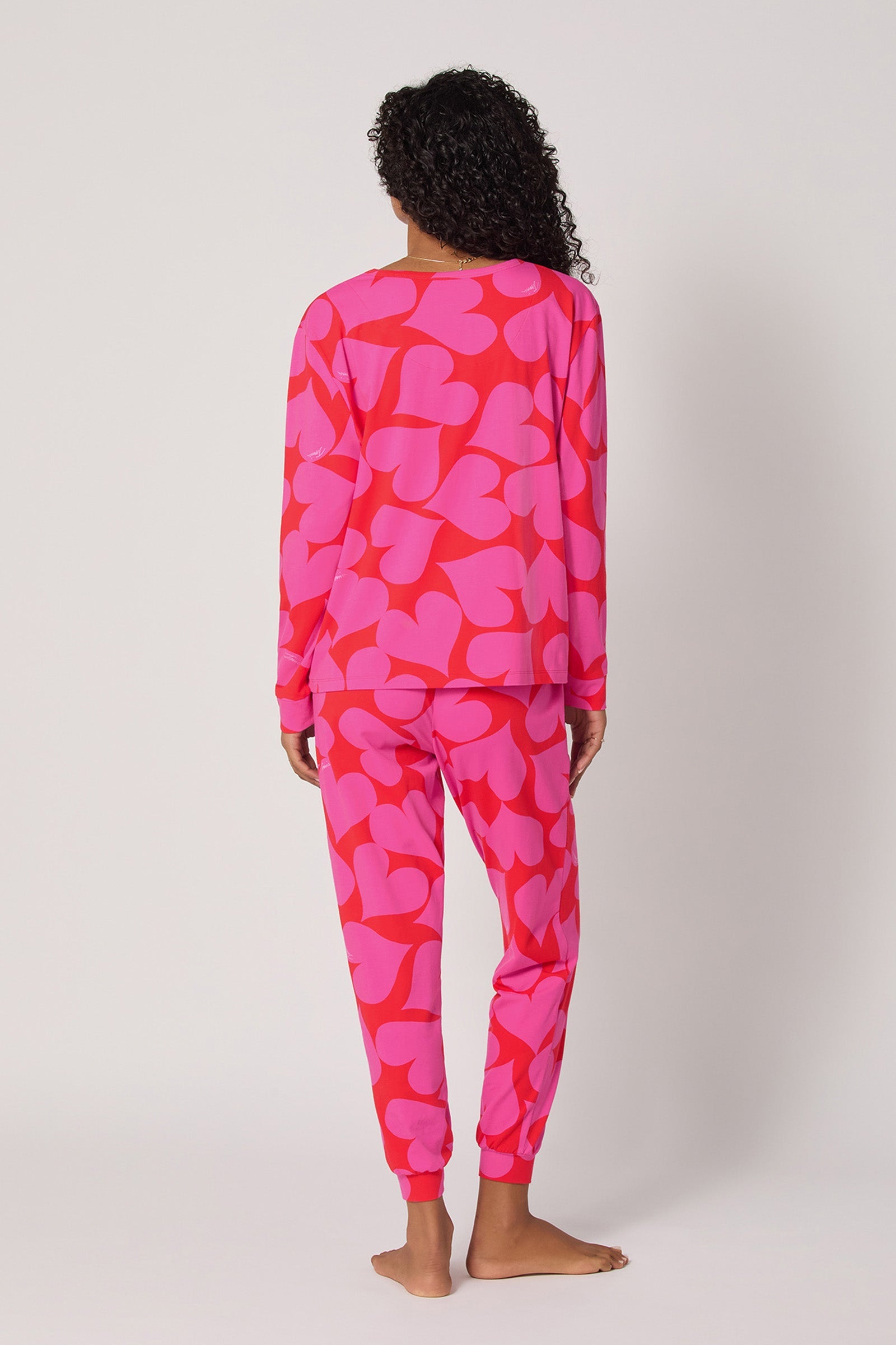 Pullover PJ Set - Hearts