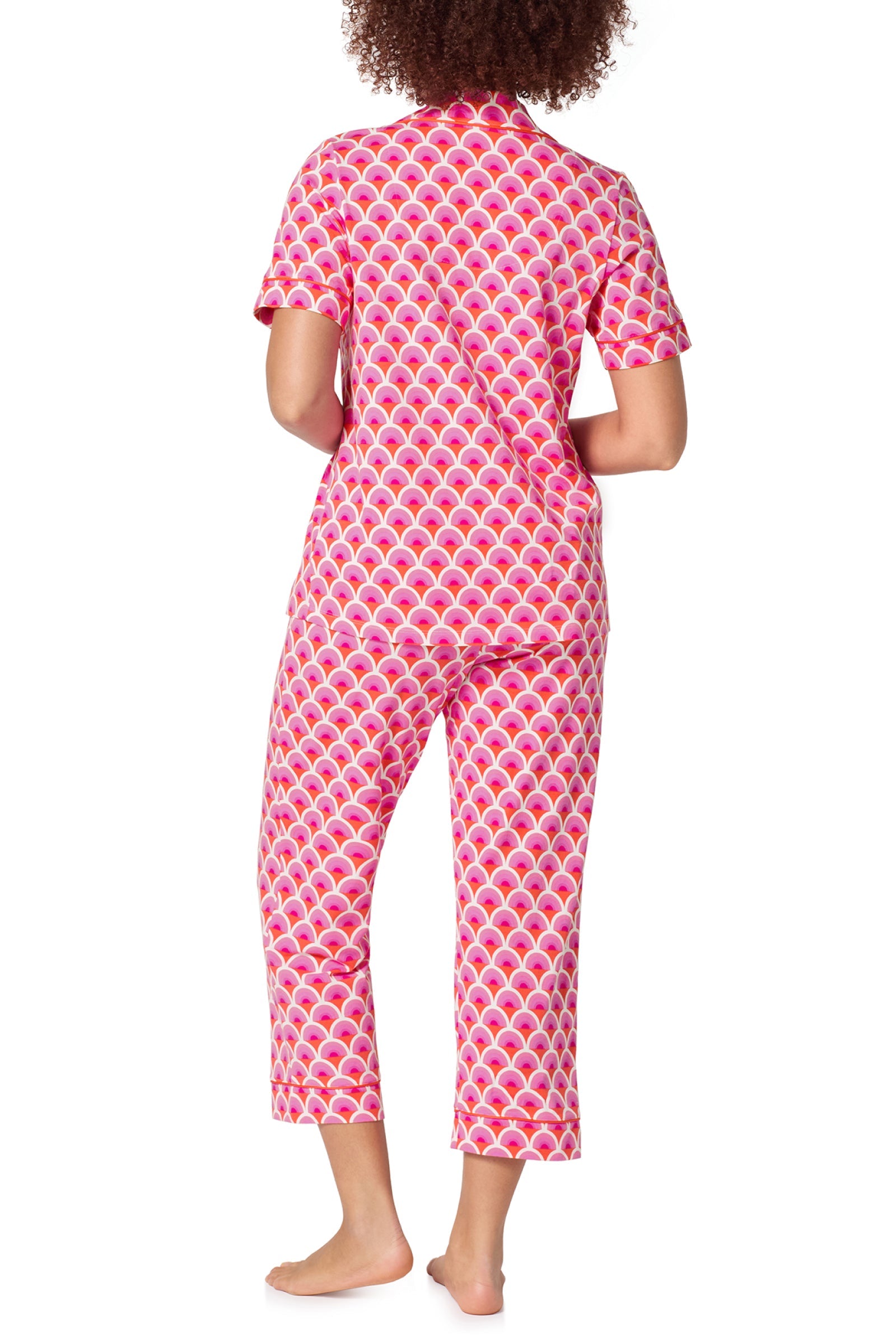 Crop Classic PJ Set - Scallop