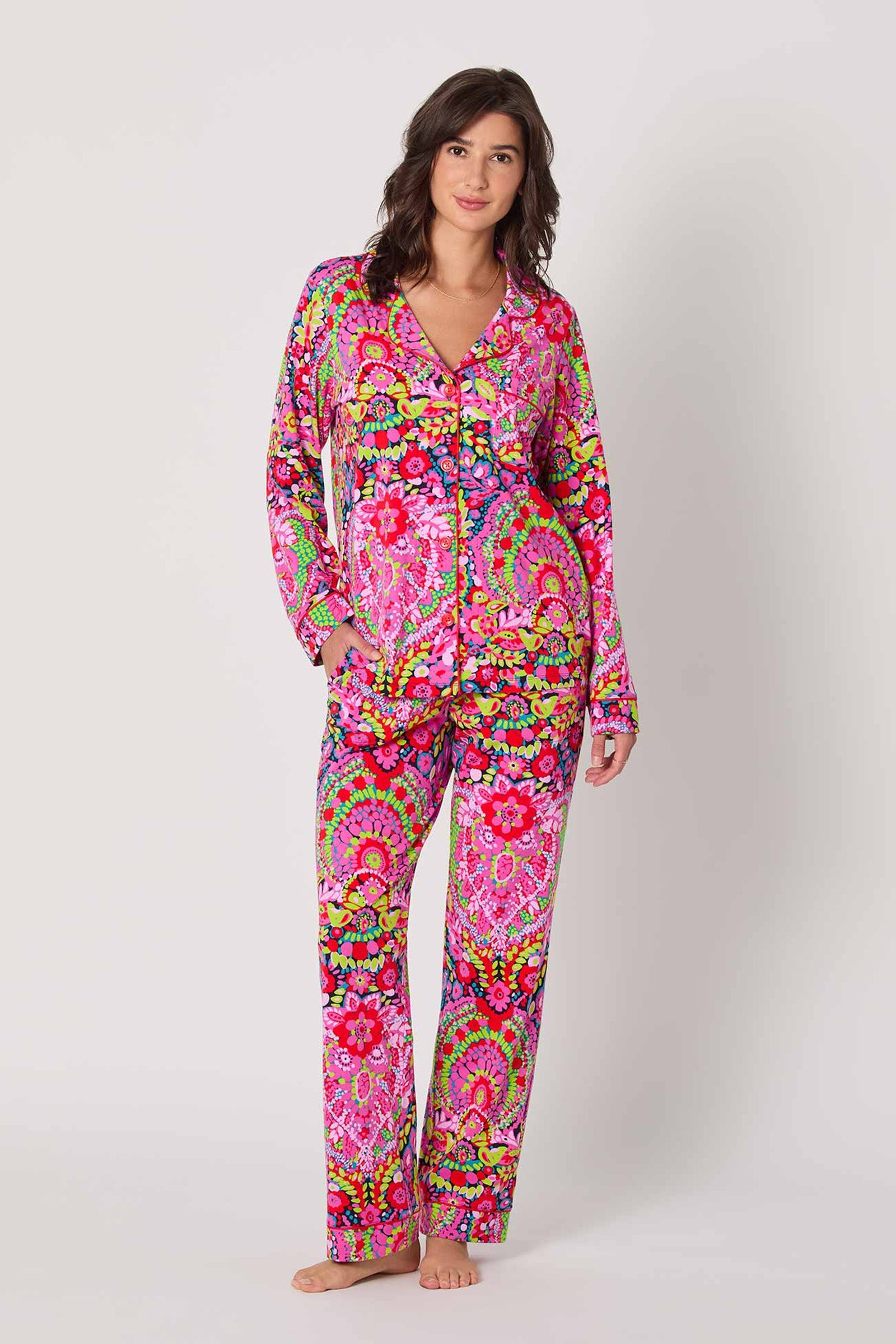 Classic PJ Set - Las Flores