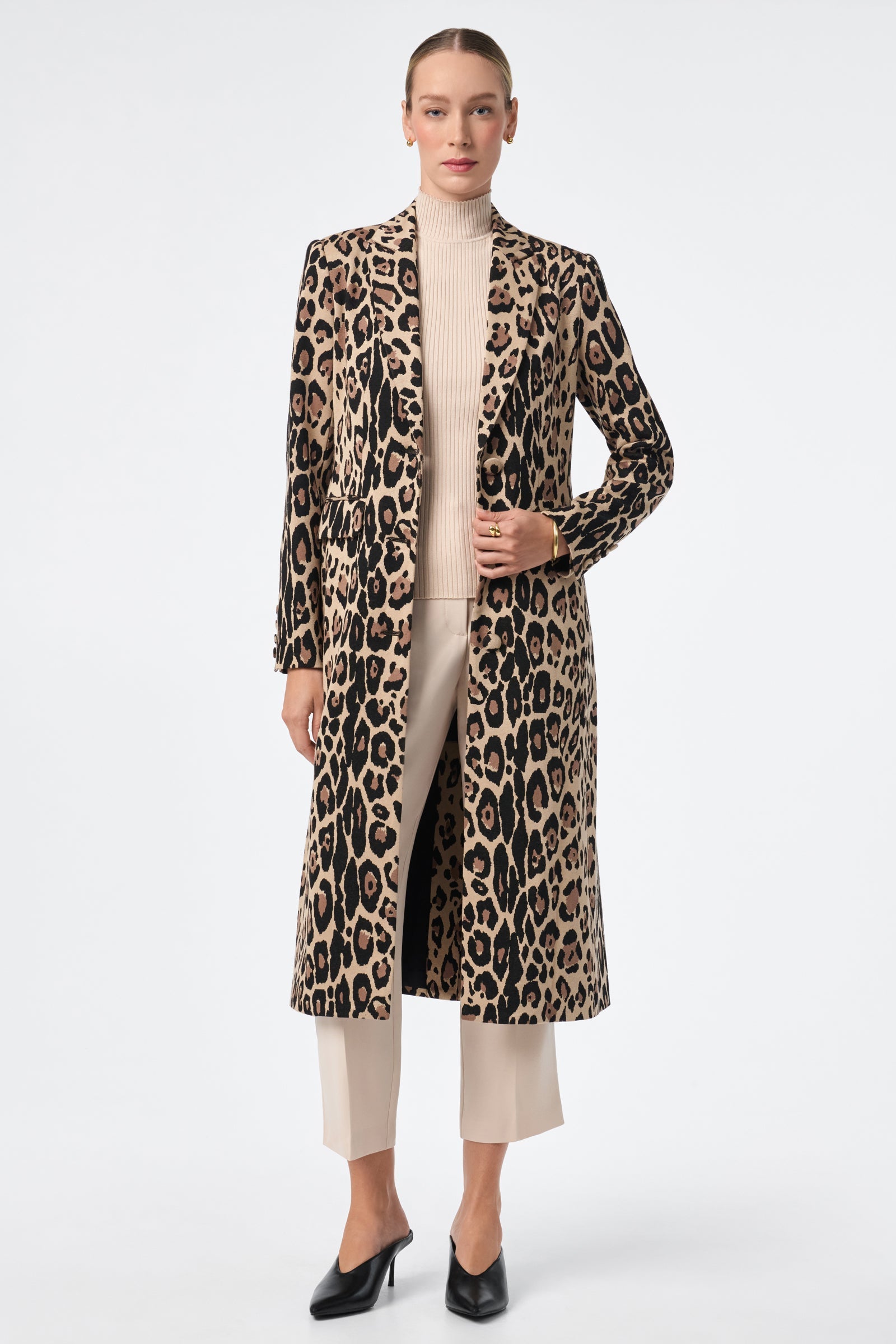 Playbill Single-Breasted Coat