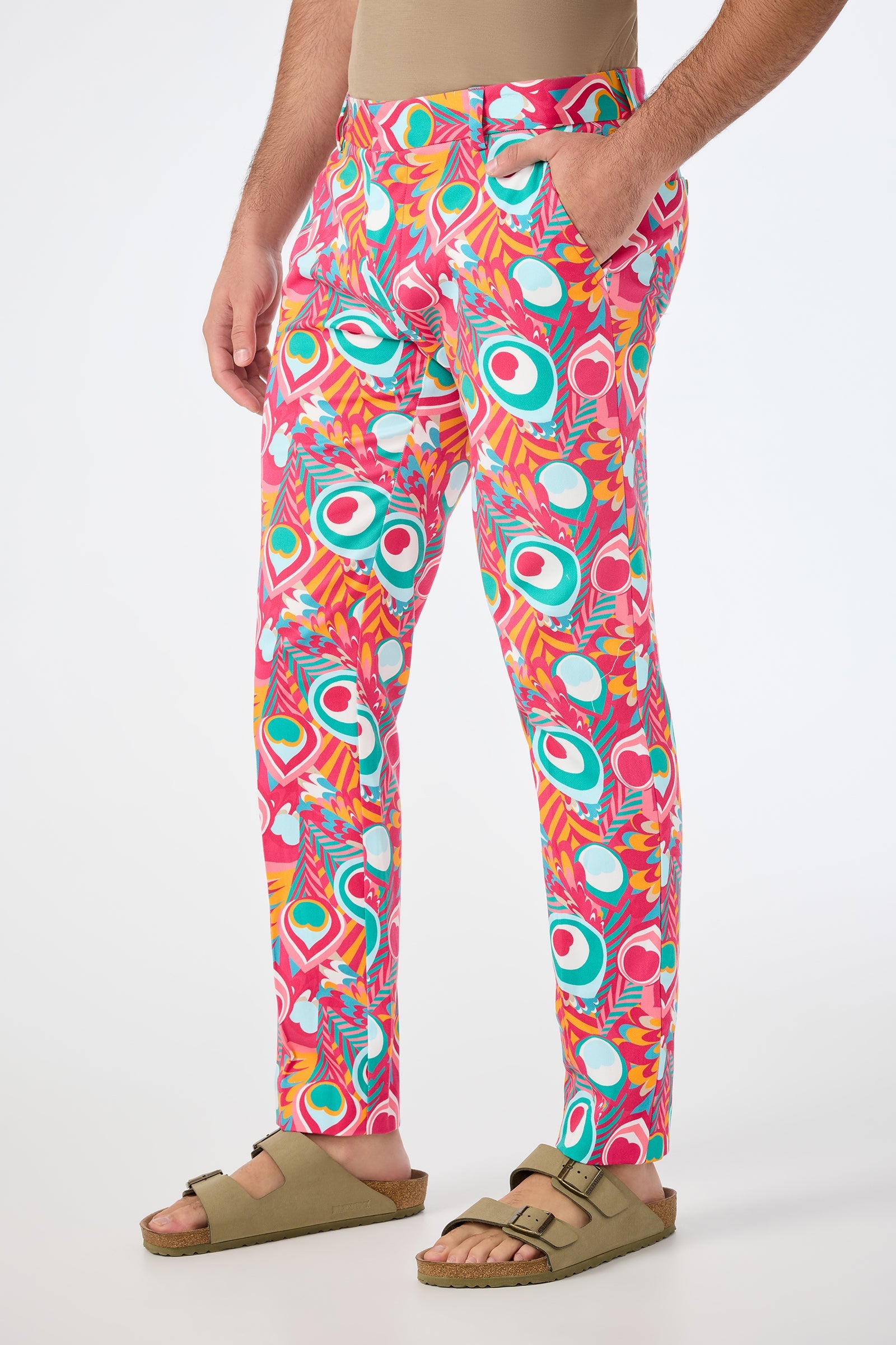 Clyde Slim Trouser - Dramont Herringbone