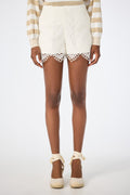 Brightness Lace Short - Whitewash