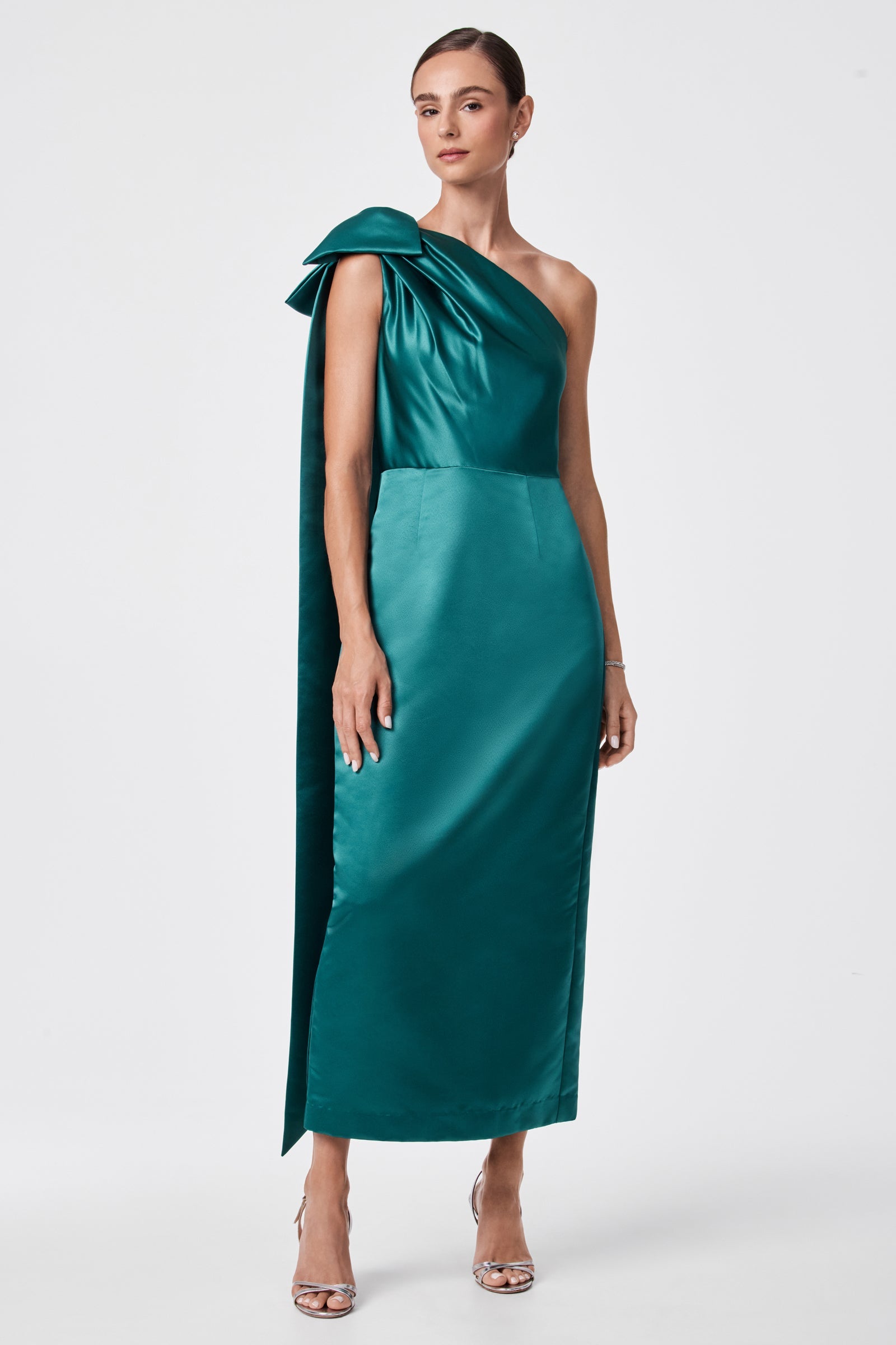 Romance One-Shoulder Dress