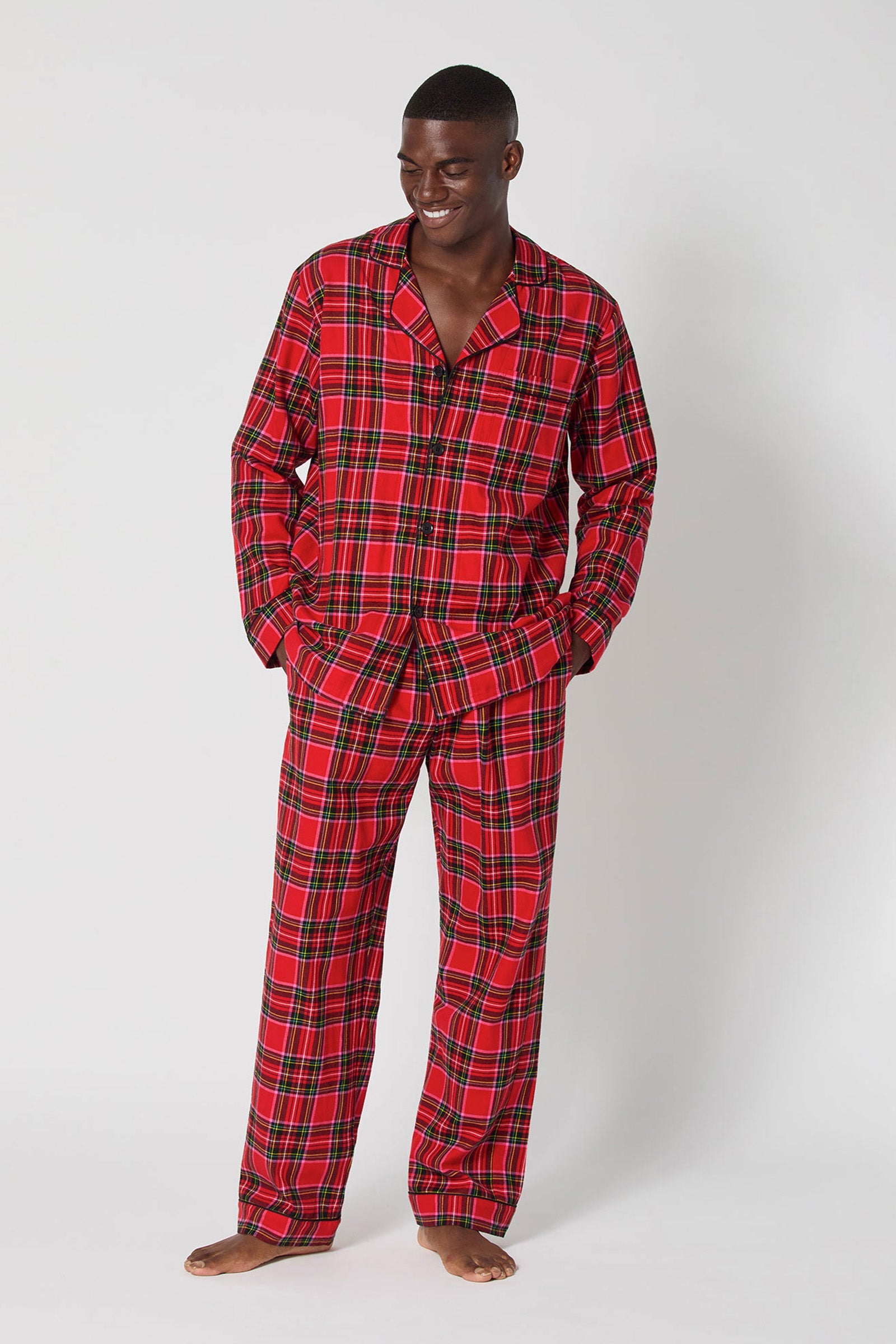 Men's Classic PJ Set - Christmas Plaid
