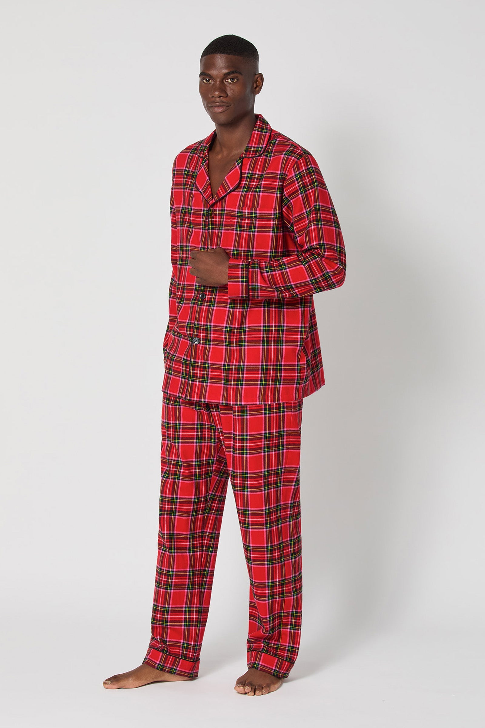 Men's Classic PJ Set - Christmas Plaid