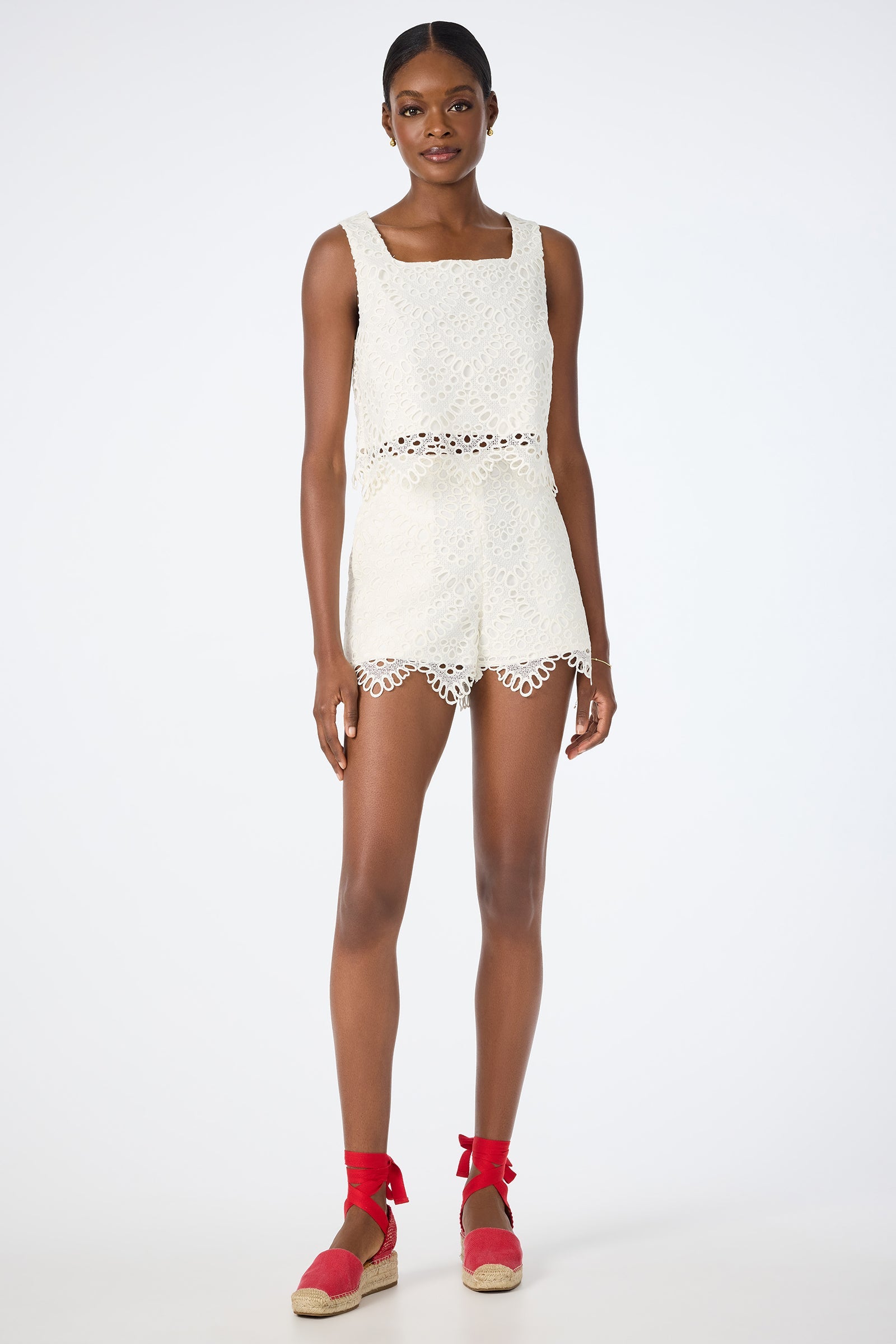Albi Lace Crop Top