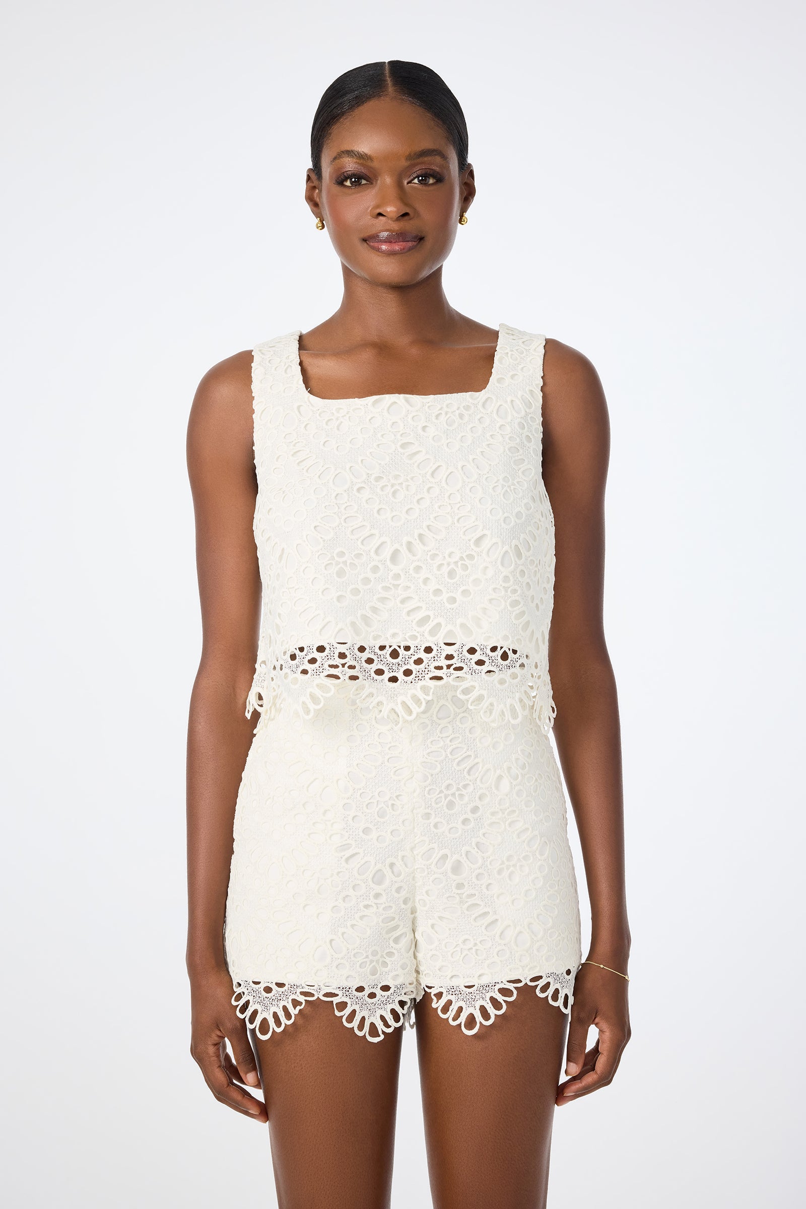 Albi Lace Crop Top