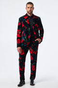 Thurston Printed Velvet Blazer