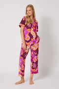 Crop PJ Set - Apache Plume