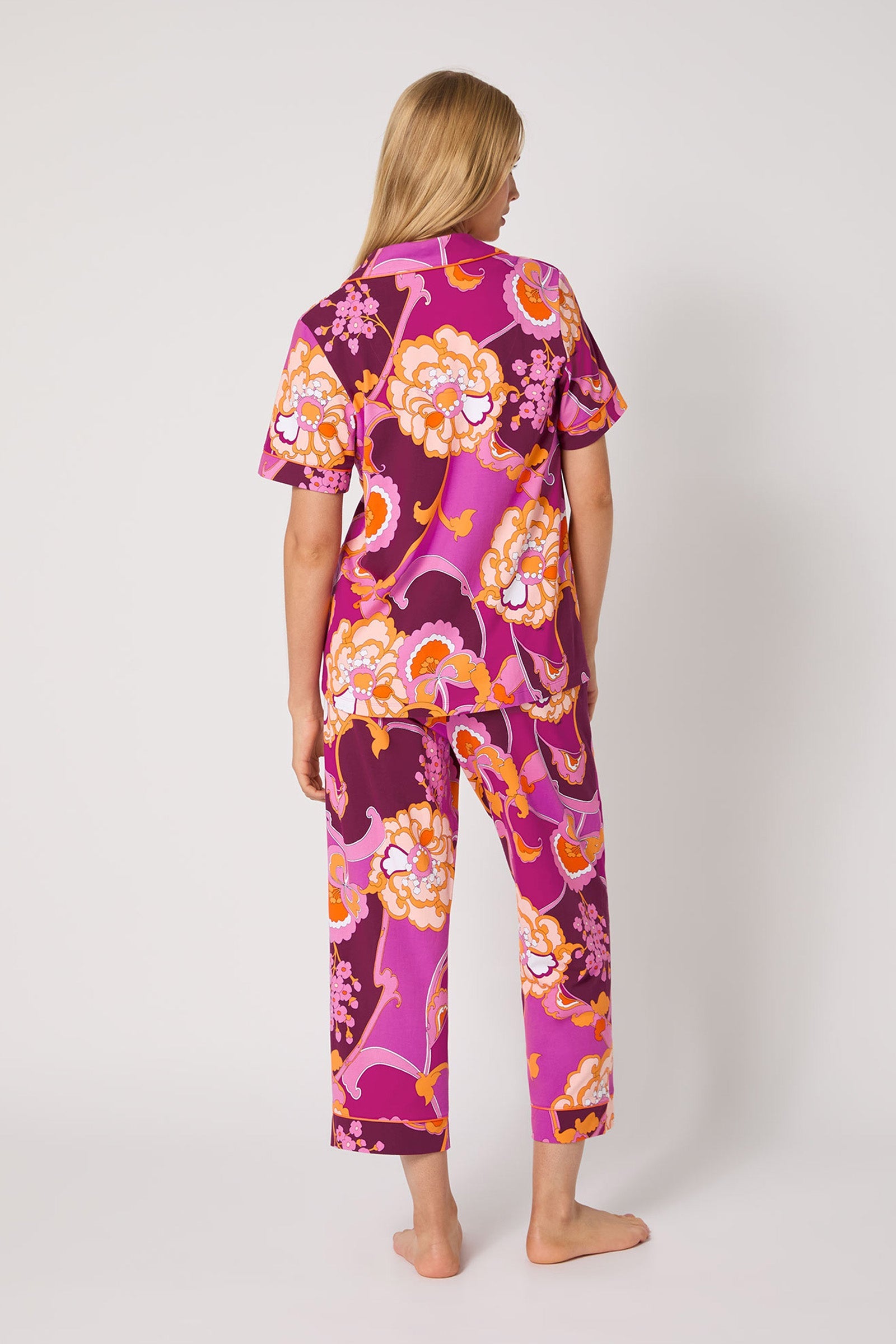 Crop PJ Set - Apache Plume
