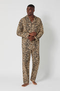 Men's Classic PJ Set - Leopard Stripe