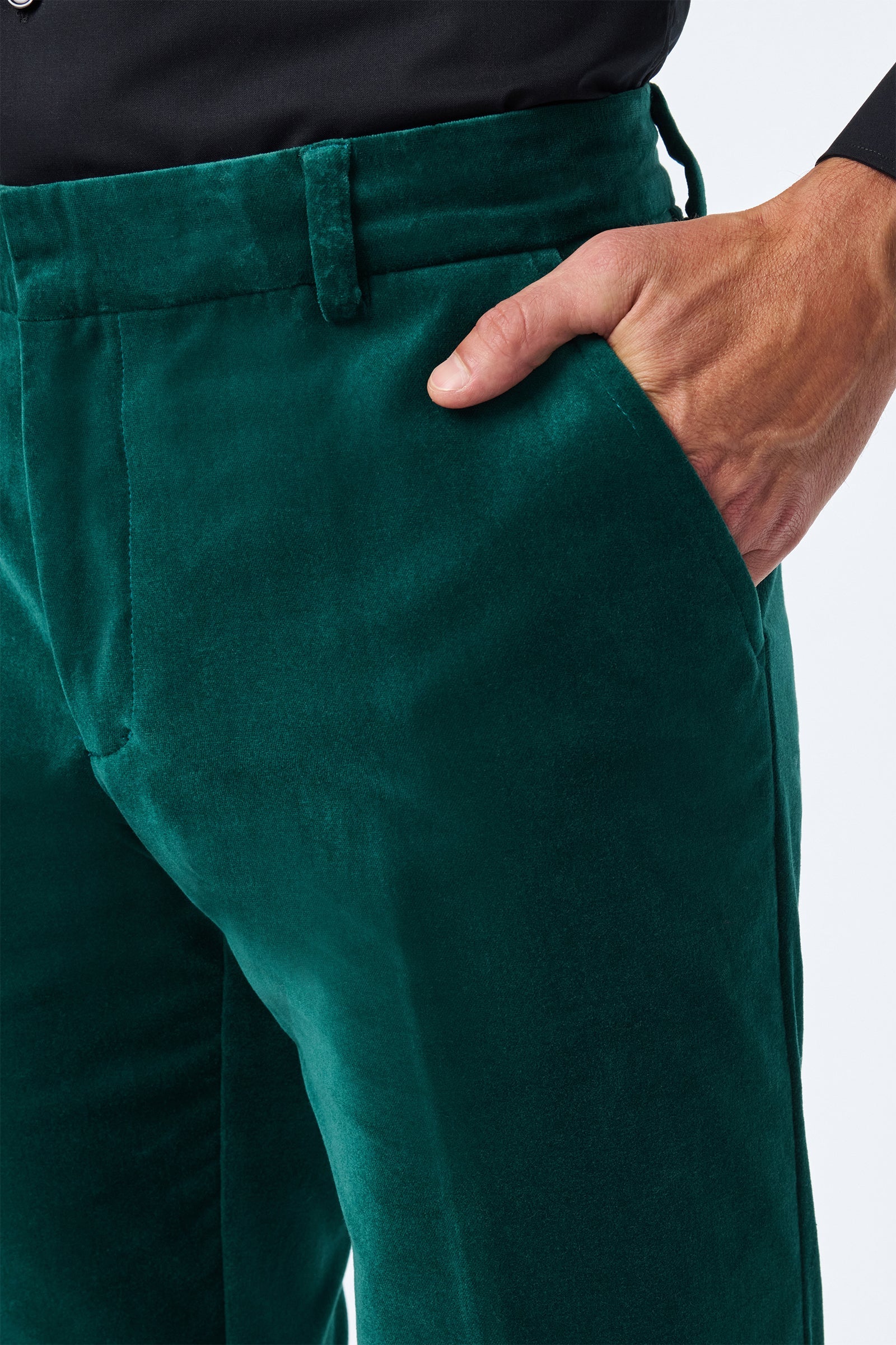 Clyde Slim Velvet Trouser