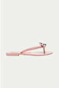 Melissa Harmonic Eclipse Bow Sandal - Pink