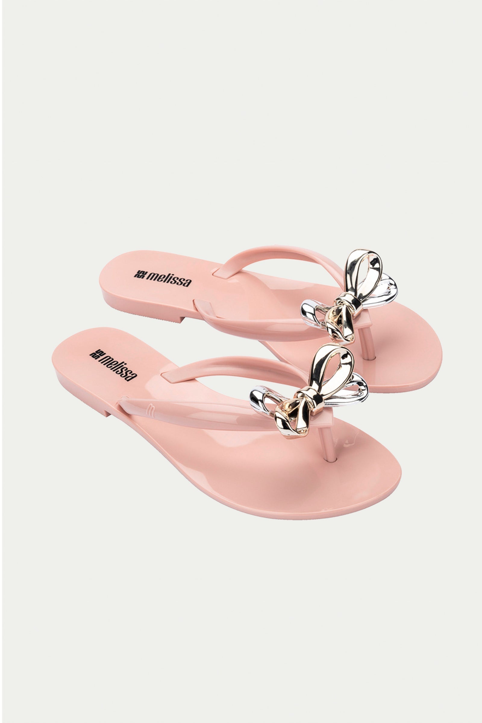 Melissa Harmonic Eclipse Bow Sandal - Pink