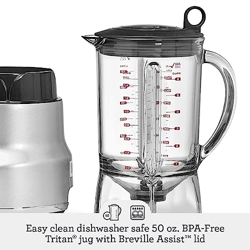 Breville the Fresh &amp; Furious® Blender, BBL620SIL, Silver: Home &amp; Kitchen