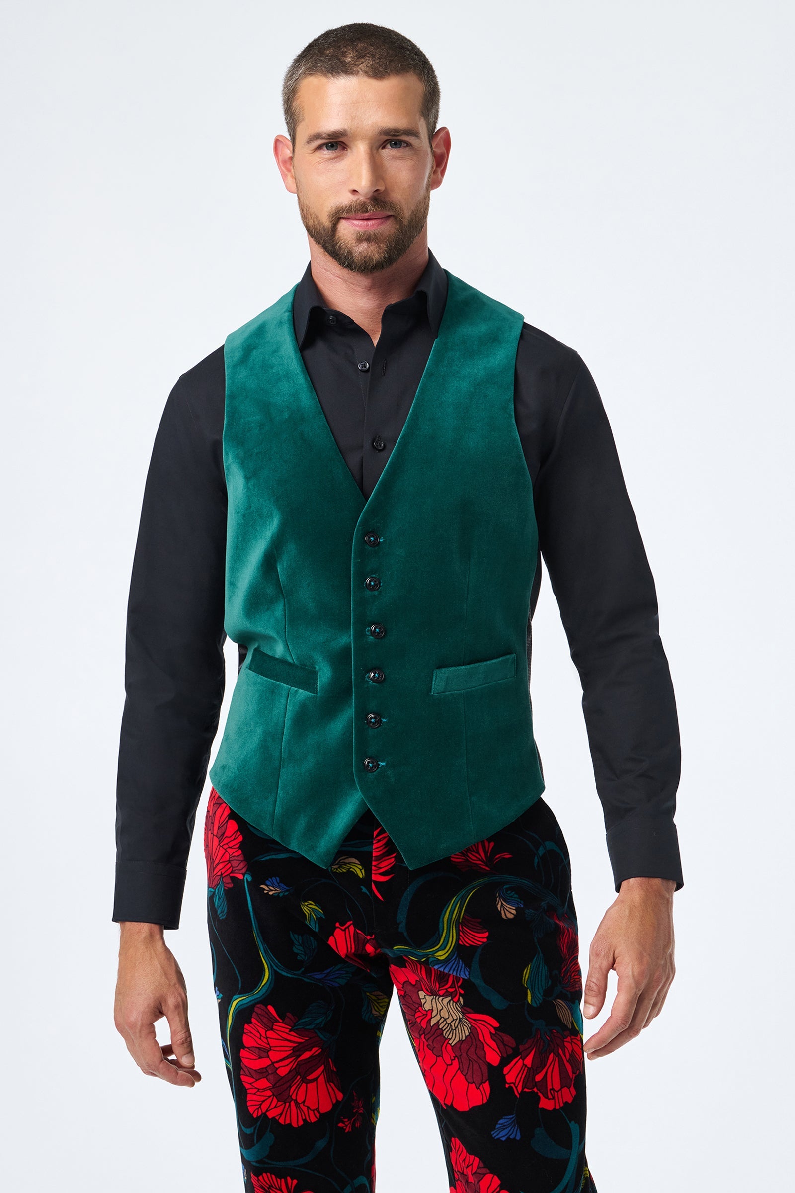 Irving Velvet Vest