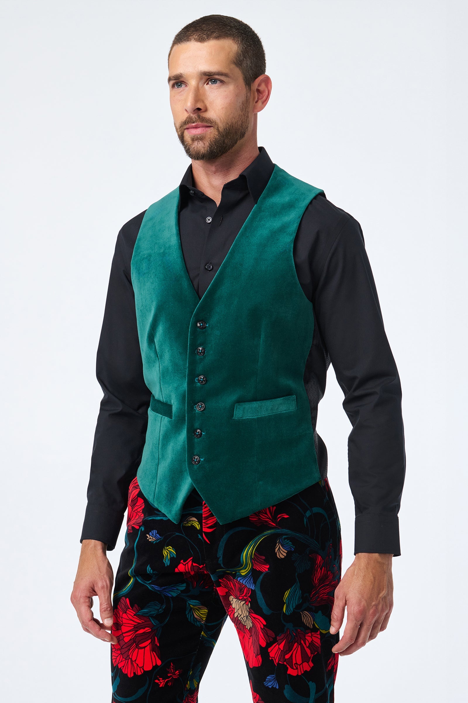 Irving Velvet Vest