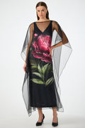Salon Organza Midi Dress