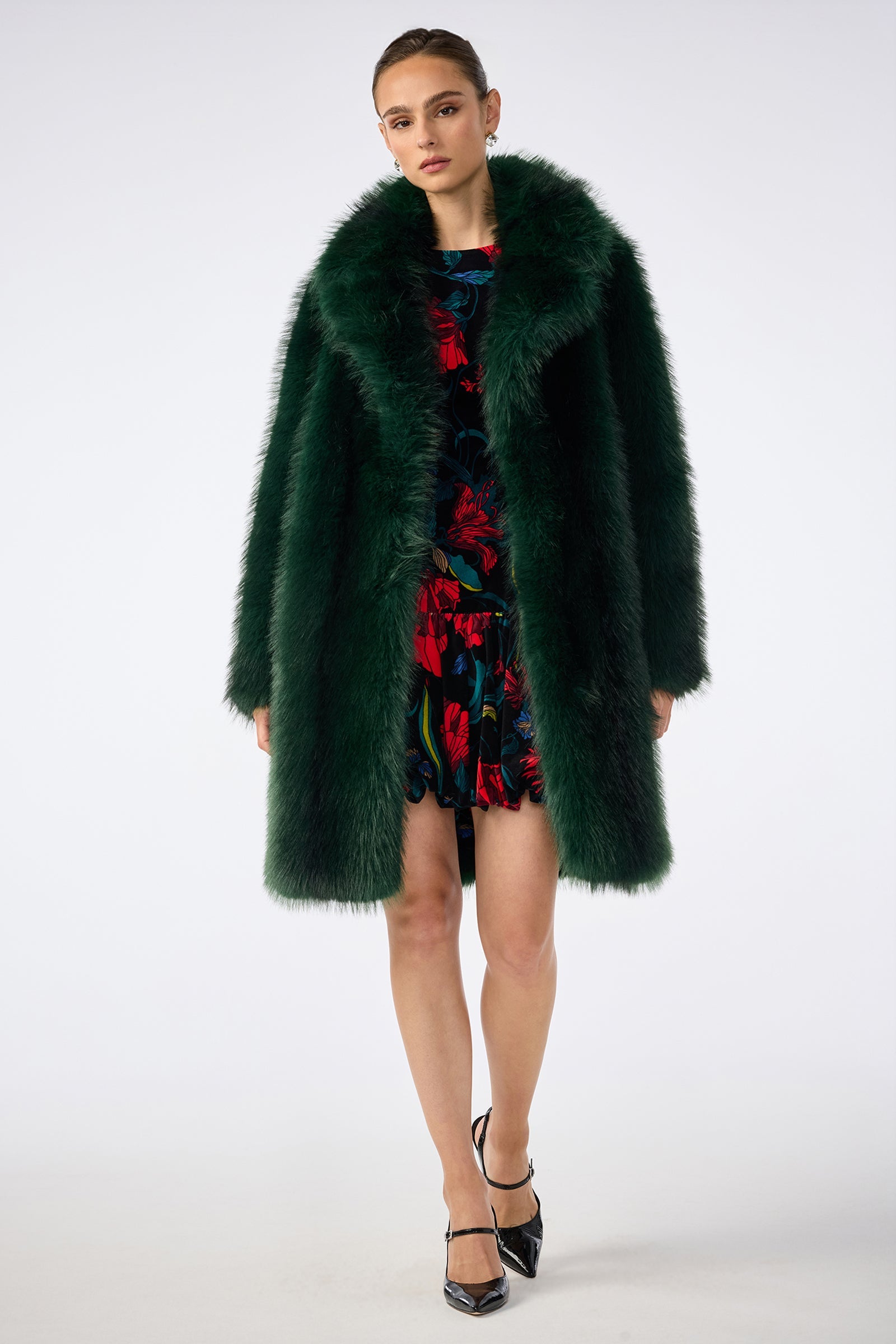 Dayos Faux Fur Coat