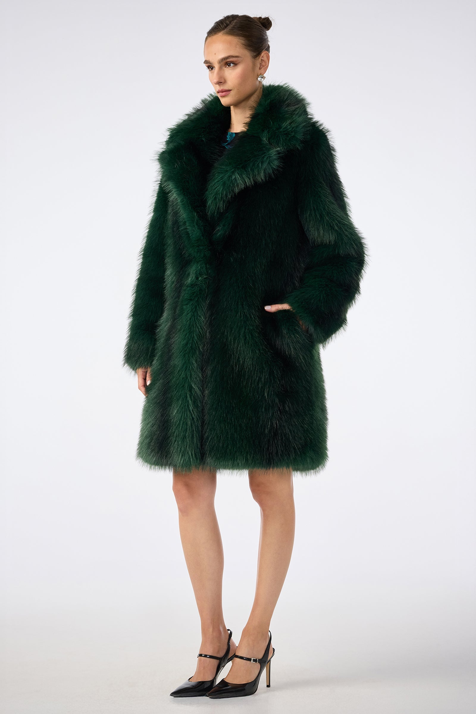 Dayos Faux Fur Coat