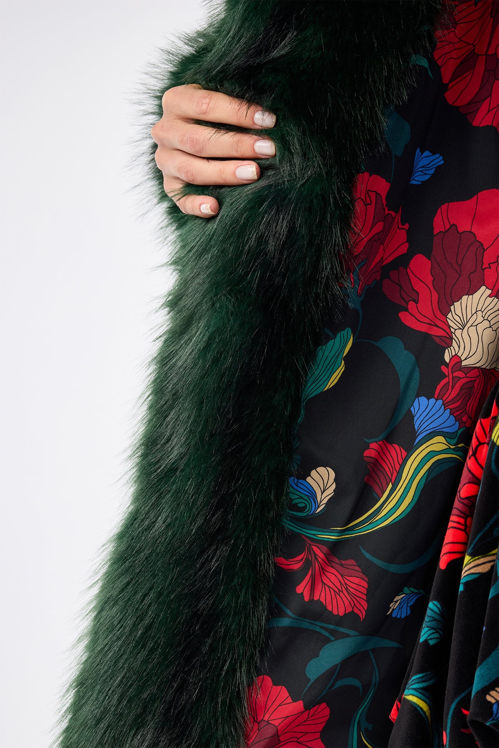 Dayos Faux Fur Coat