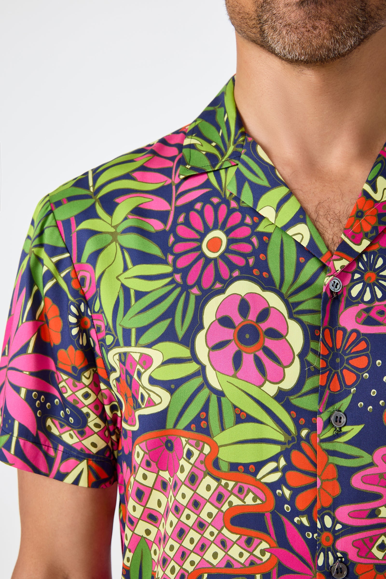 Felix Camp Shirt - Fumi Floral
