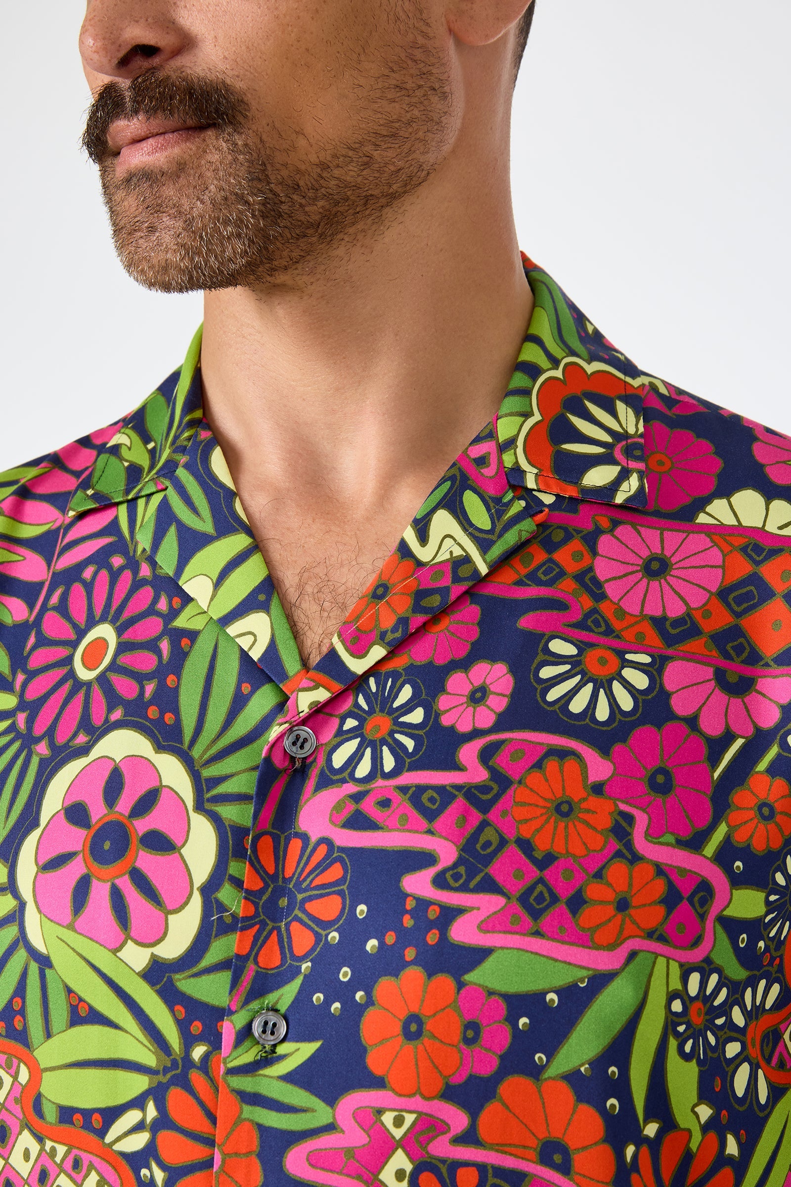 Felix Camp Shirt - Fumi Floral