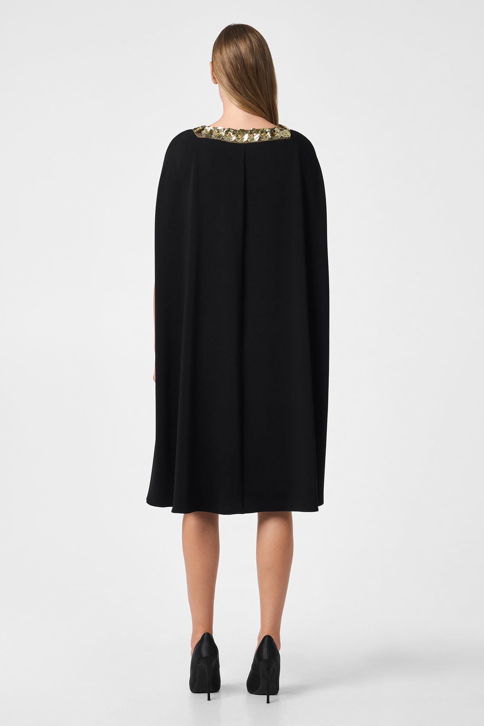 Masquerade 3 Cape Dress