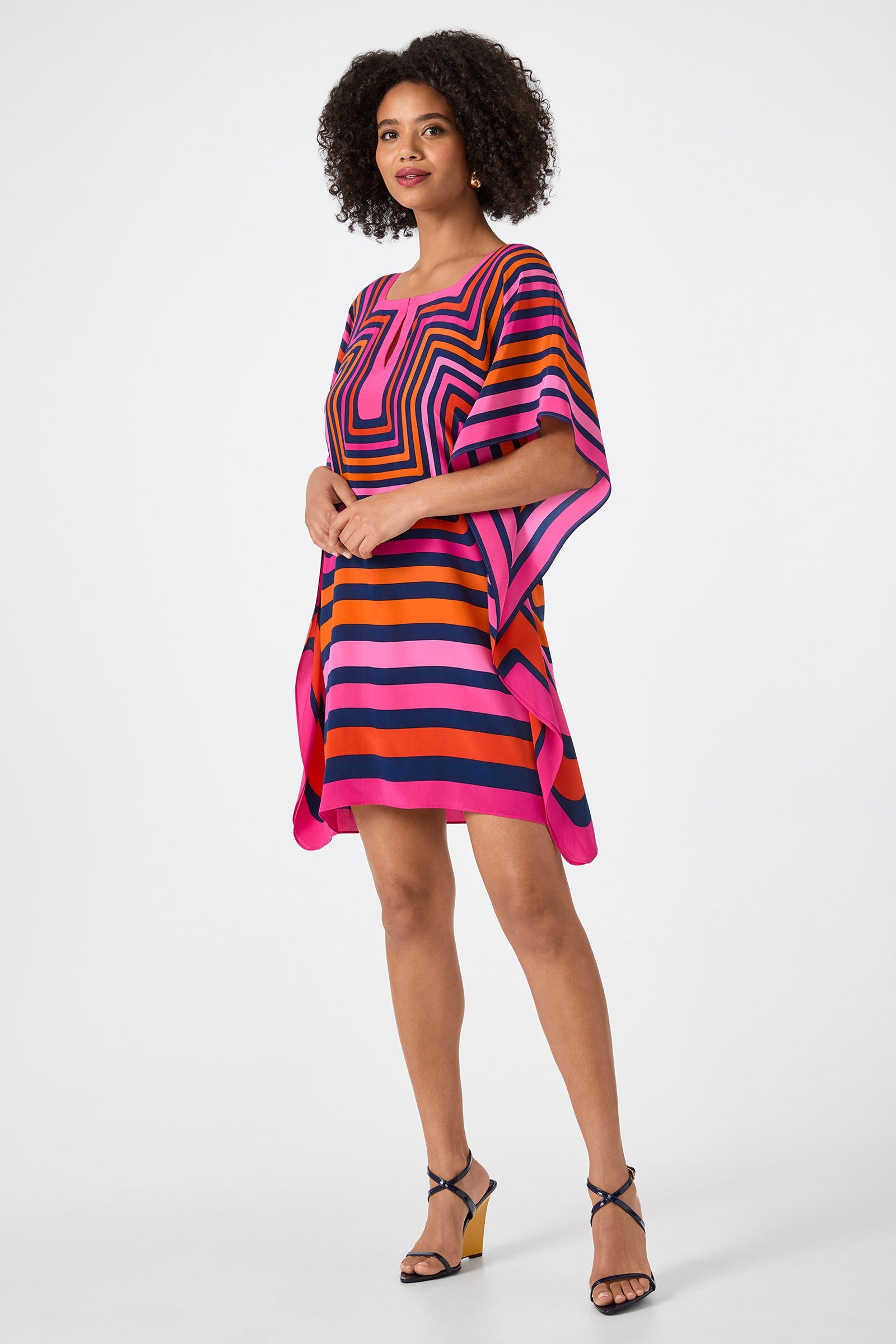 Theodora Caftan Dress - Gaki Geo