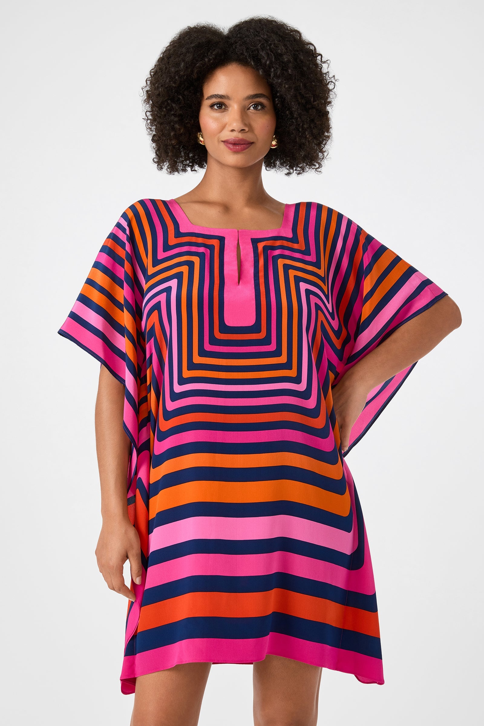 Theodora Caftan Dress - Gaki Geo