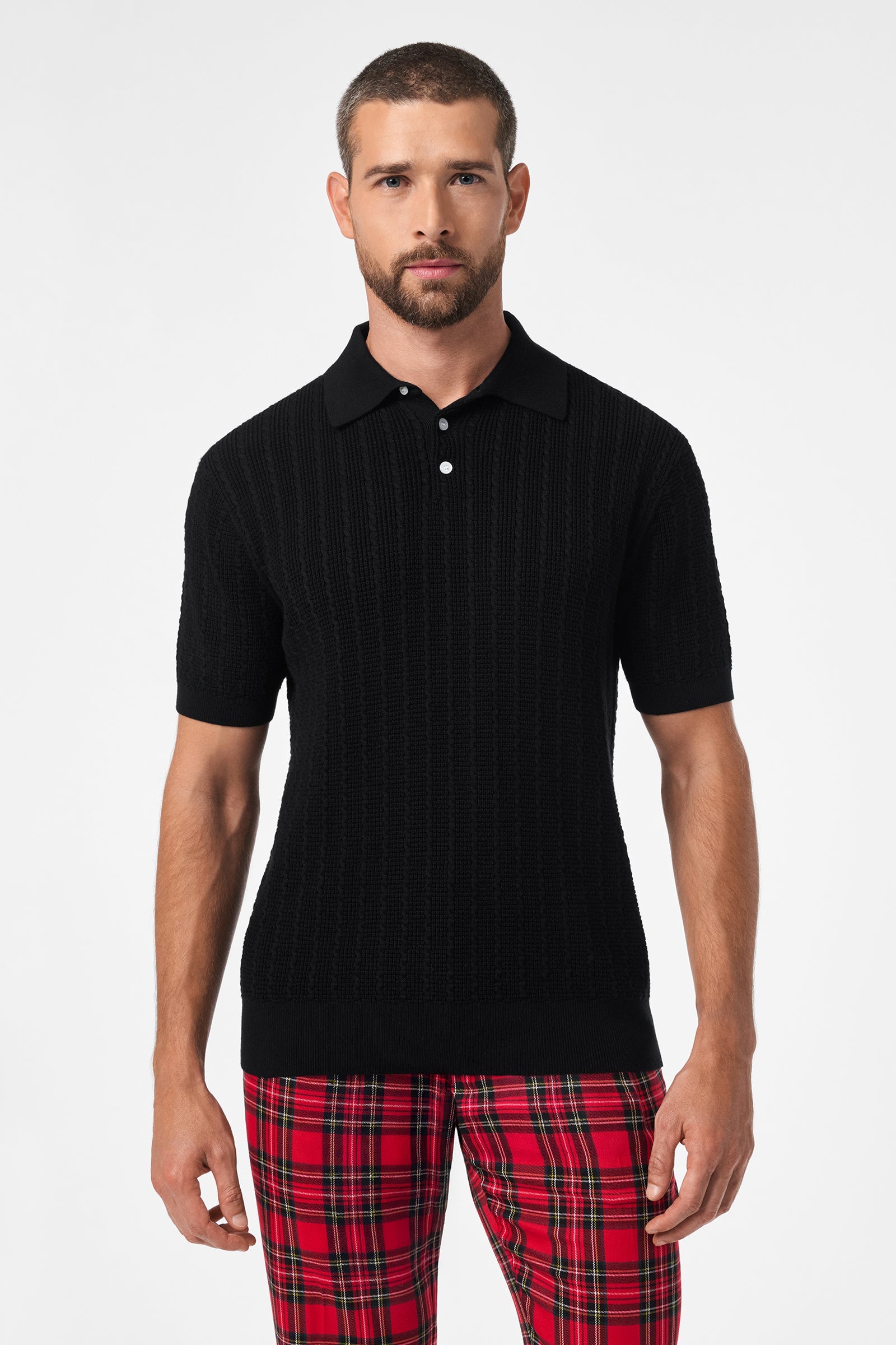 Asher Short-Sleeve Polo