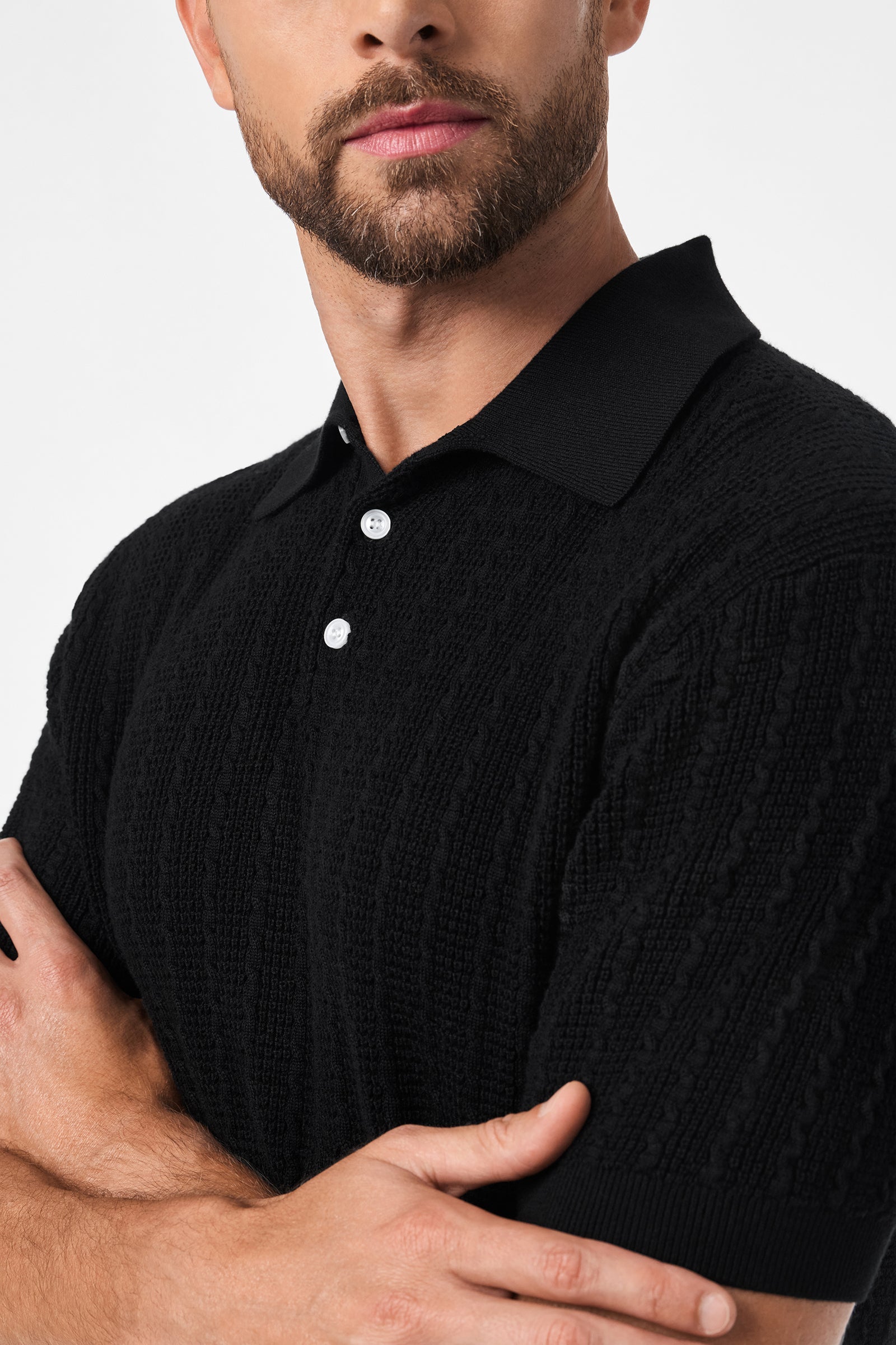 Asher Short-Sleeve Polo