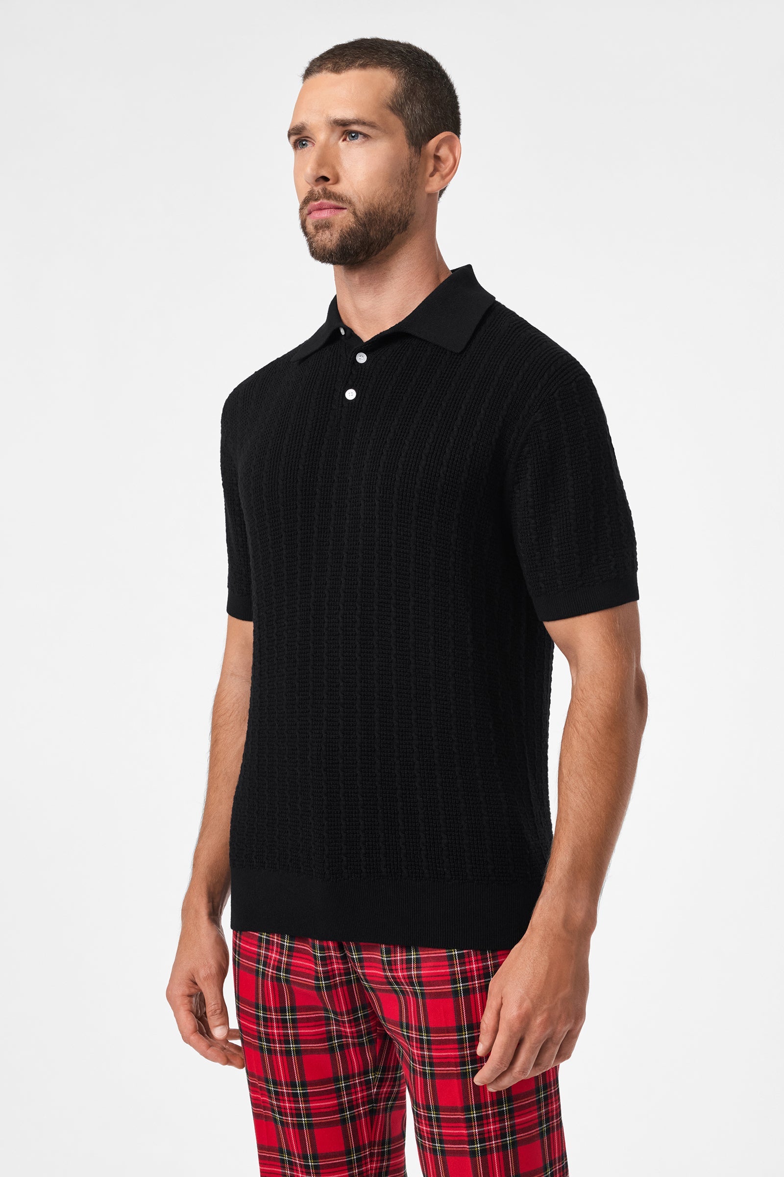 Asher Short-Sleeve Polo