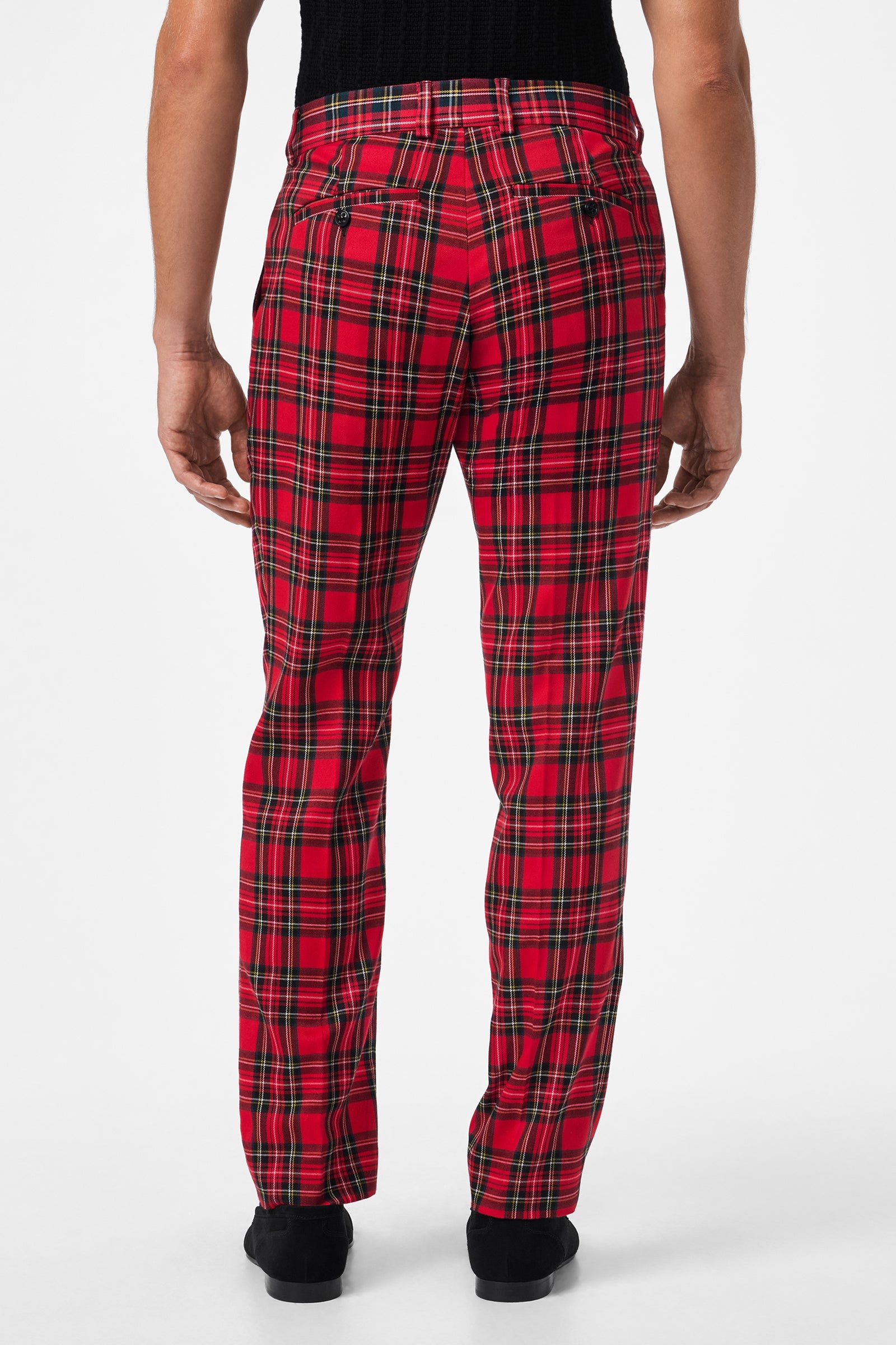 Clyde Slim Trouser - Can-Can Check
