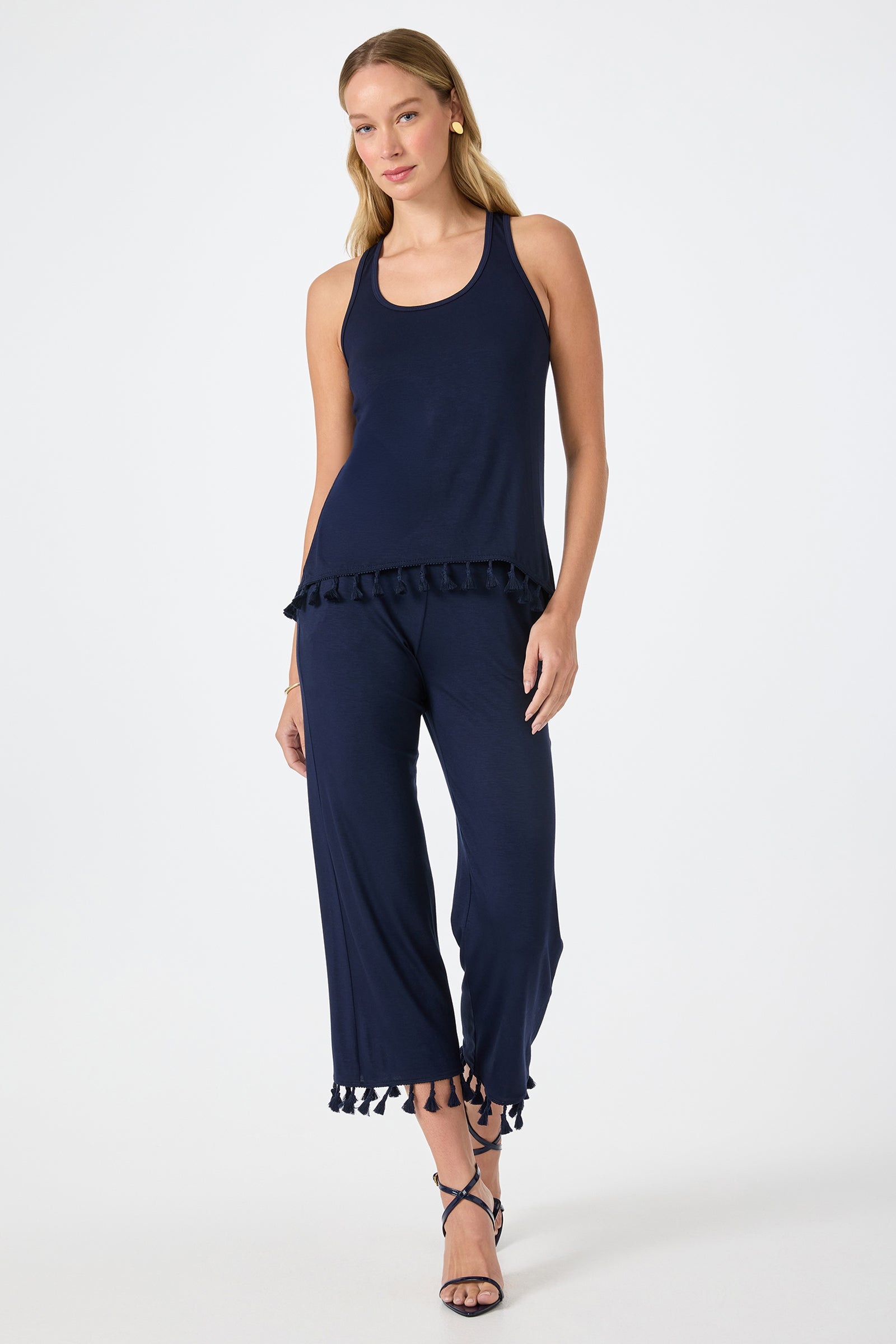 Jennet Tassel Hem Pant