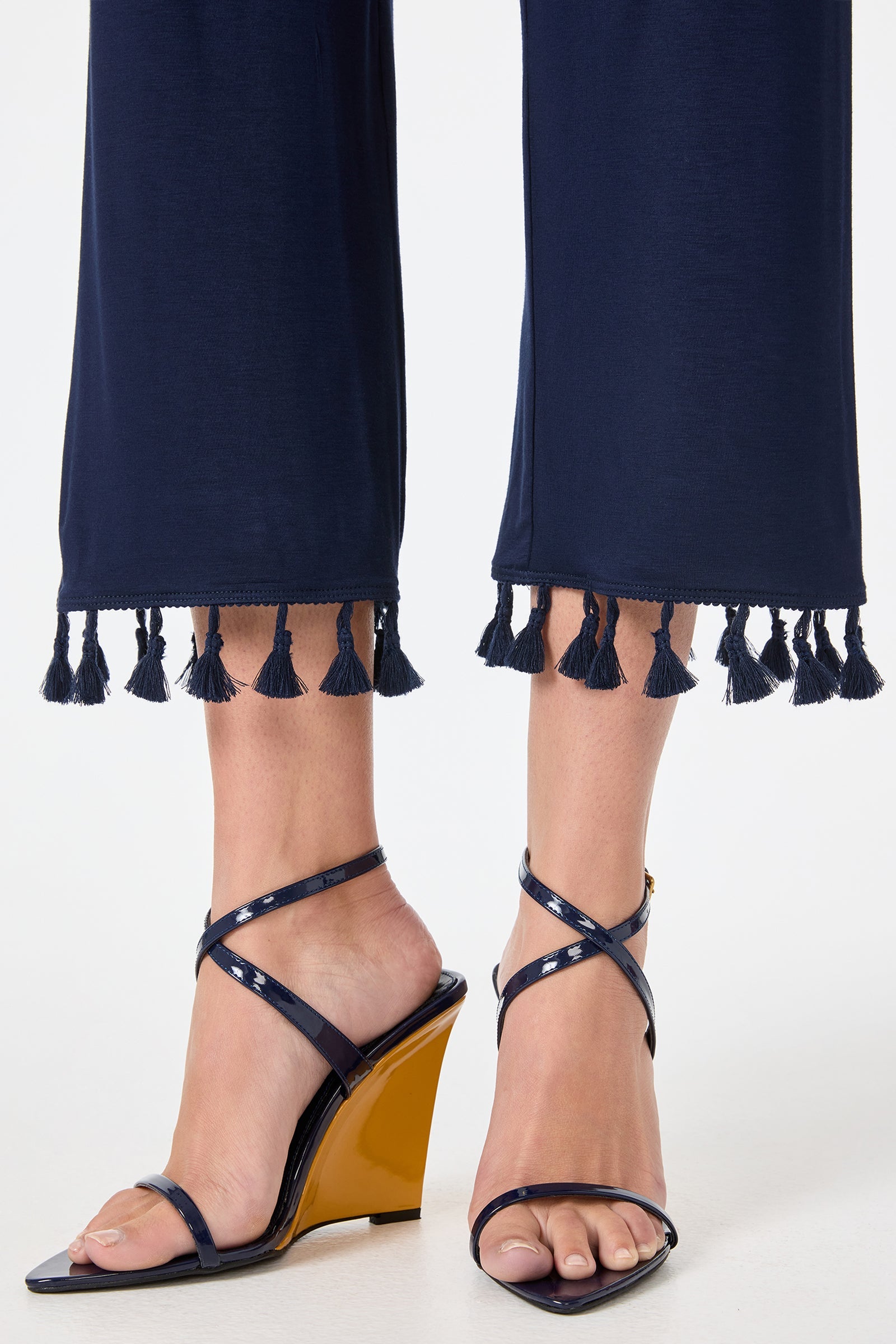 Jennet Tassel Hem Pant