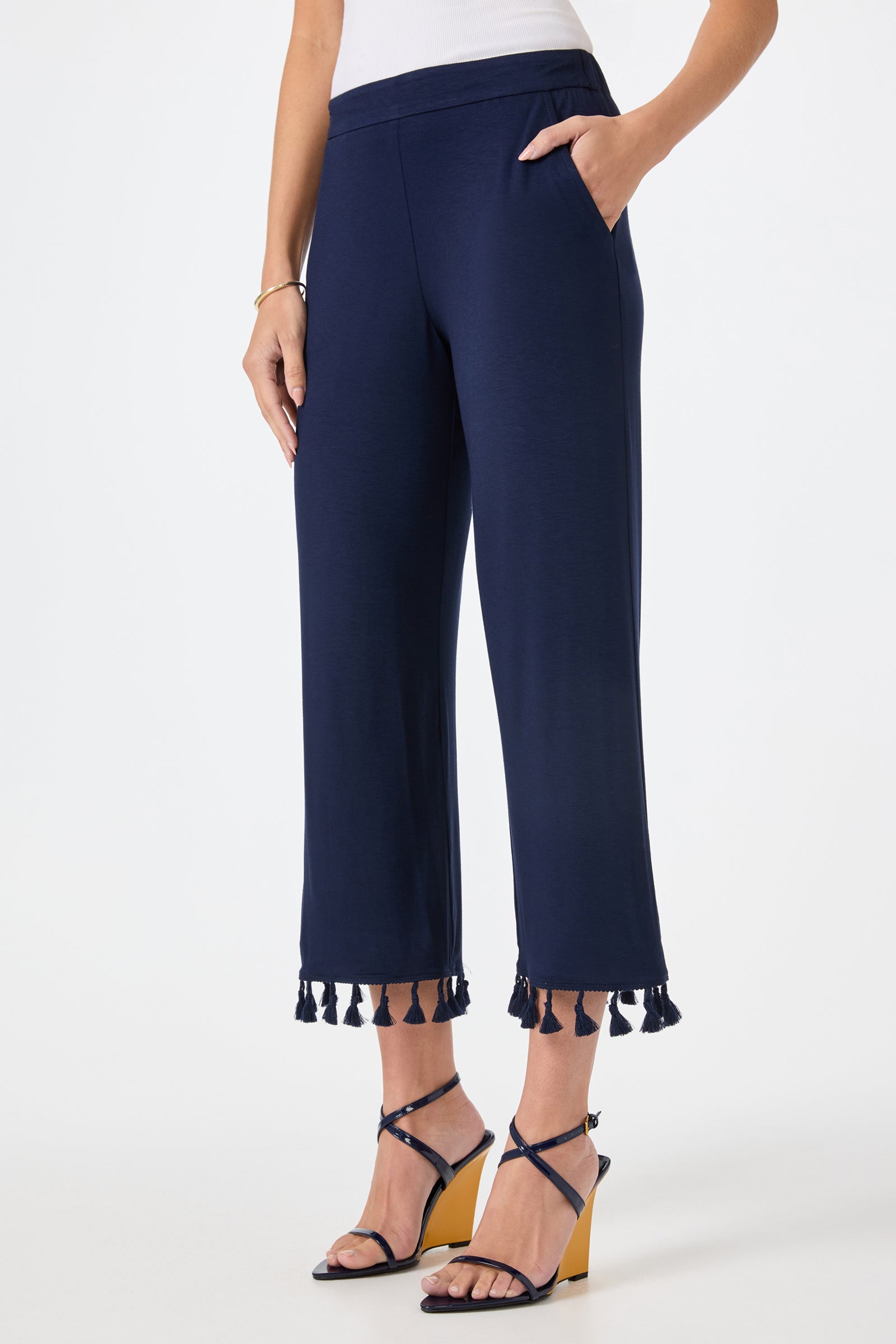 Jennet Tassel Hem Pant