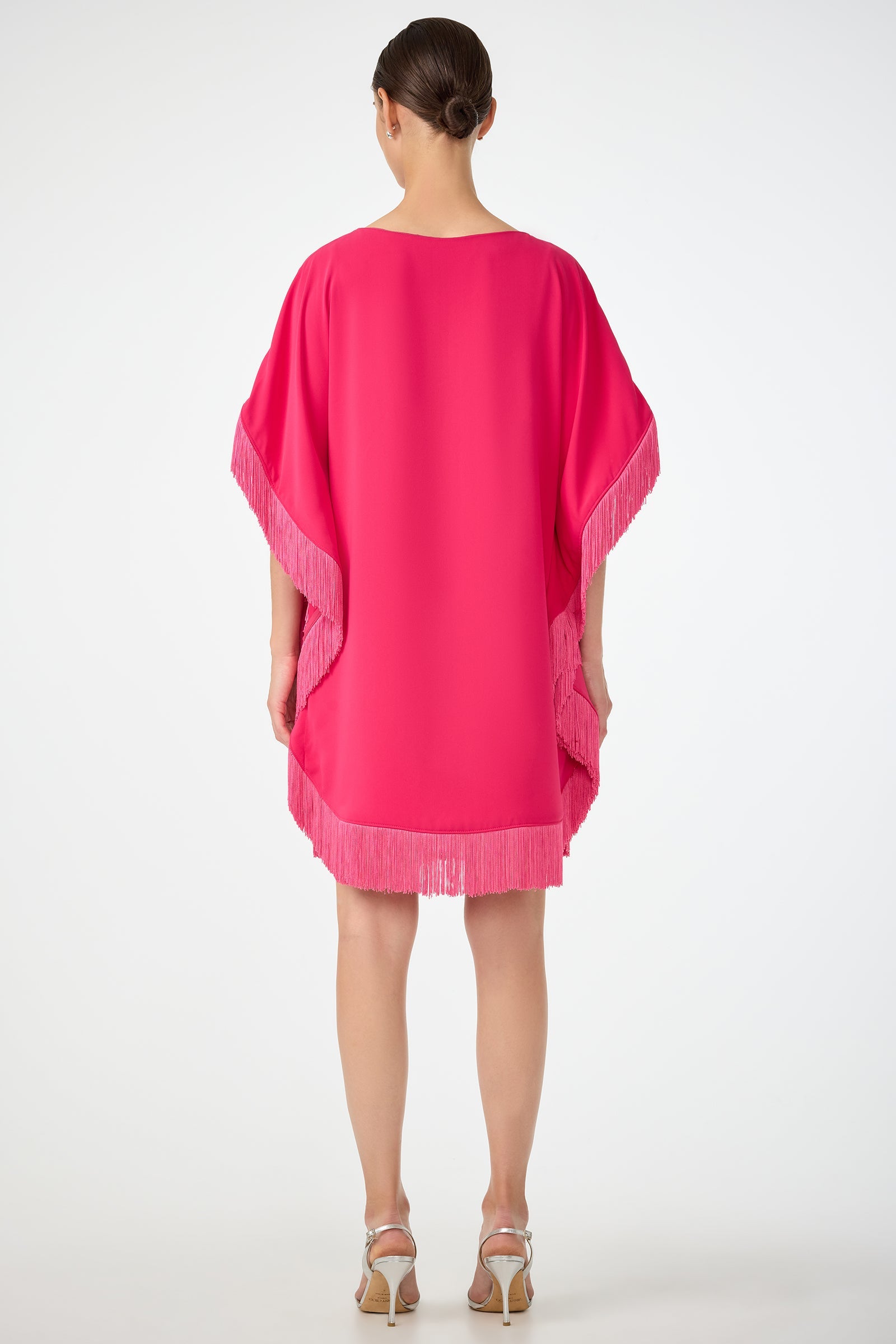 Mini Neena Fringe Caftan Dress