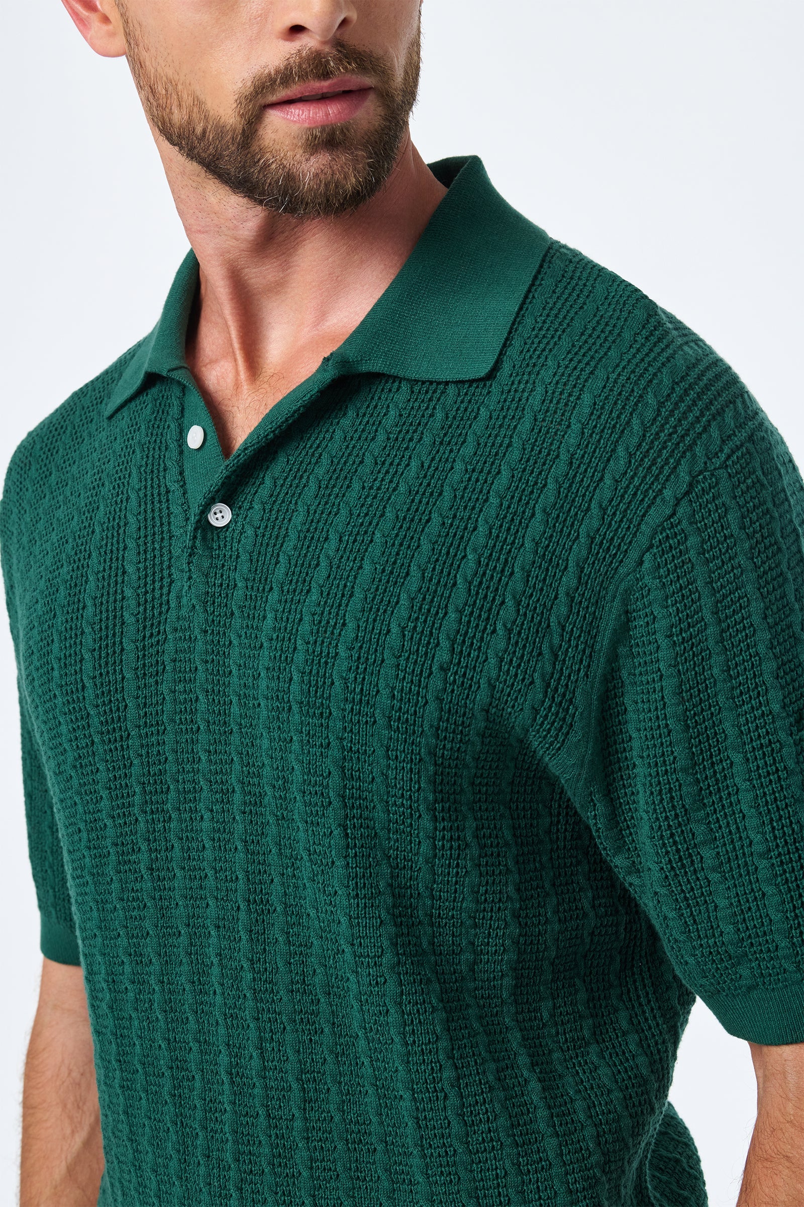 Asher Short-Sleeve Polo